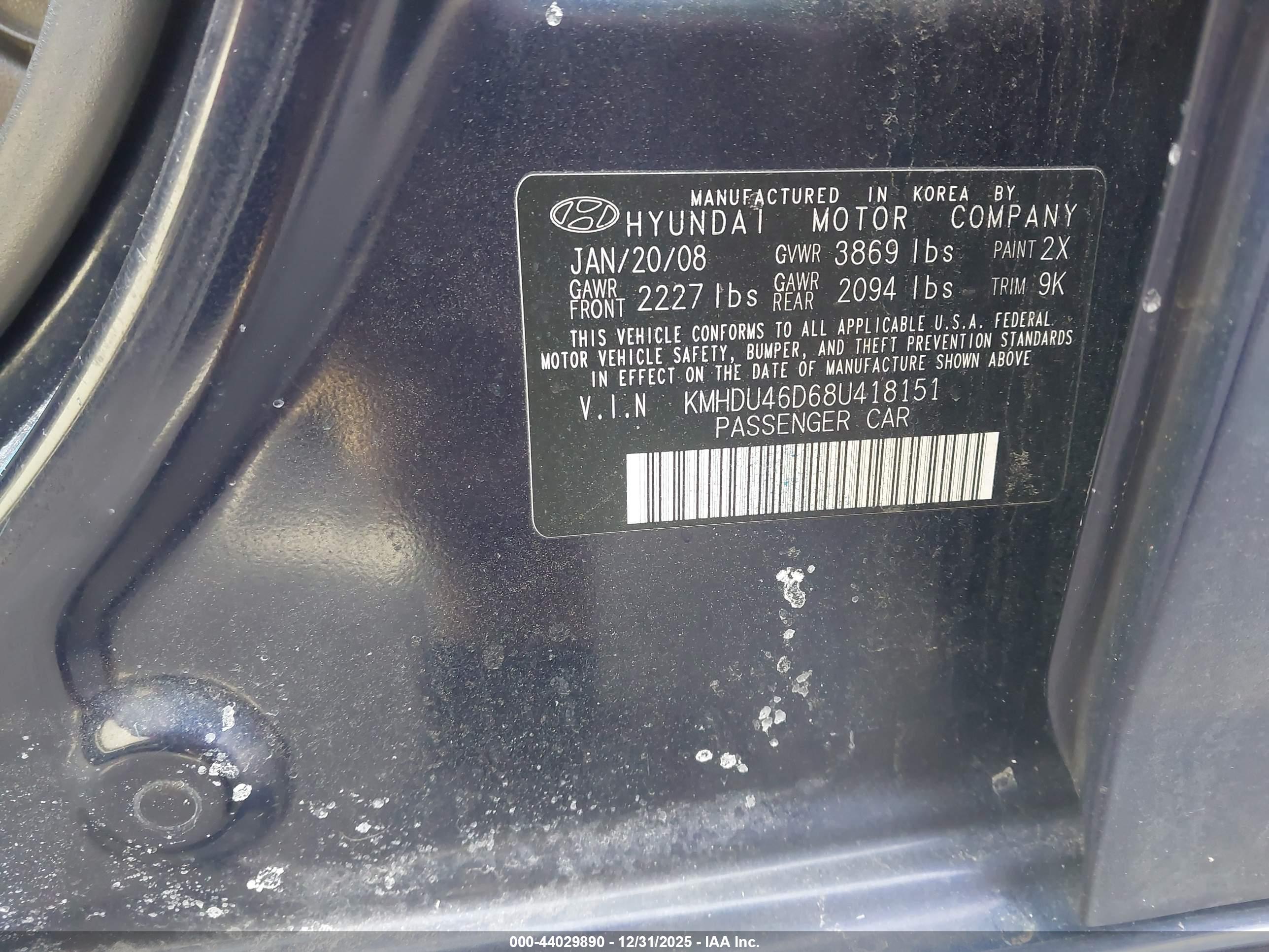 HYUNDAI ELANTRA image 9