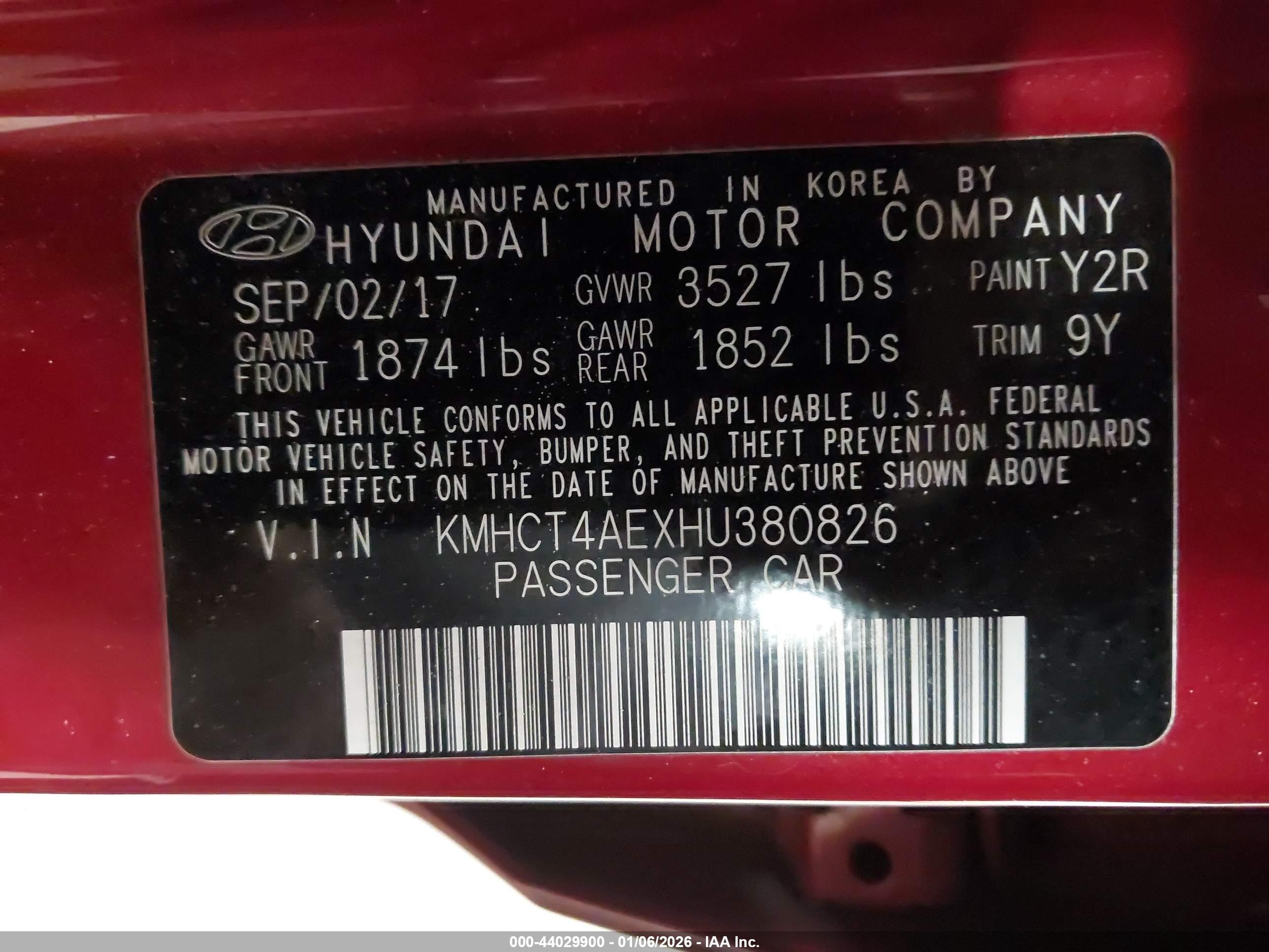 HYUNDAI ACCENT image 9