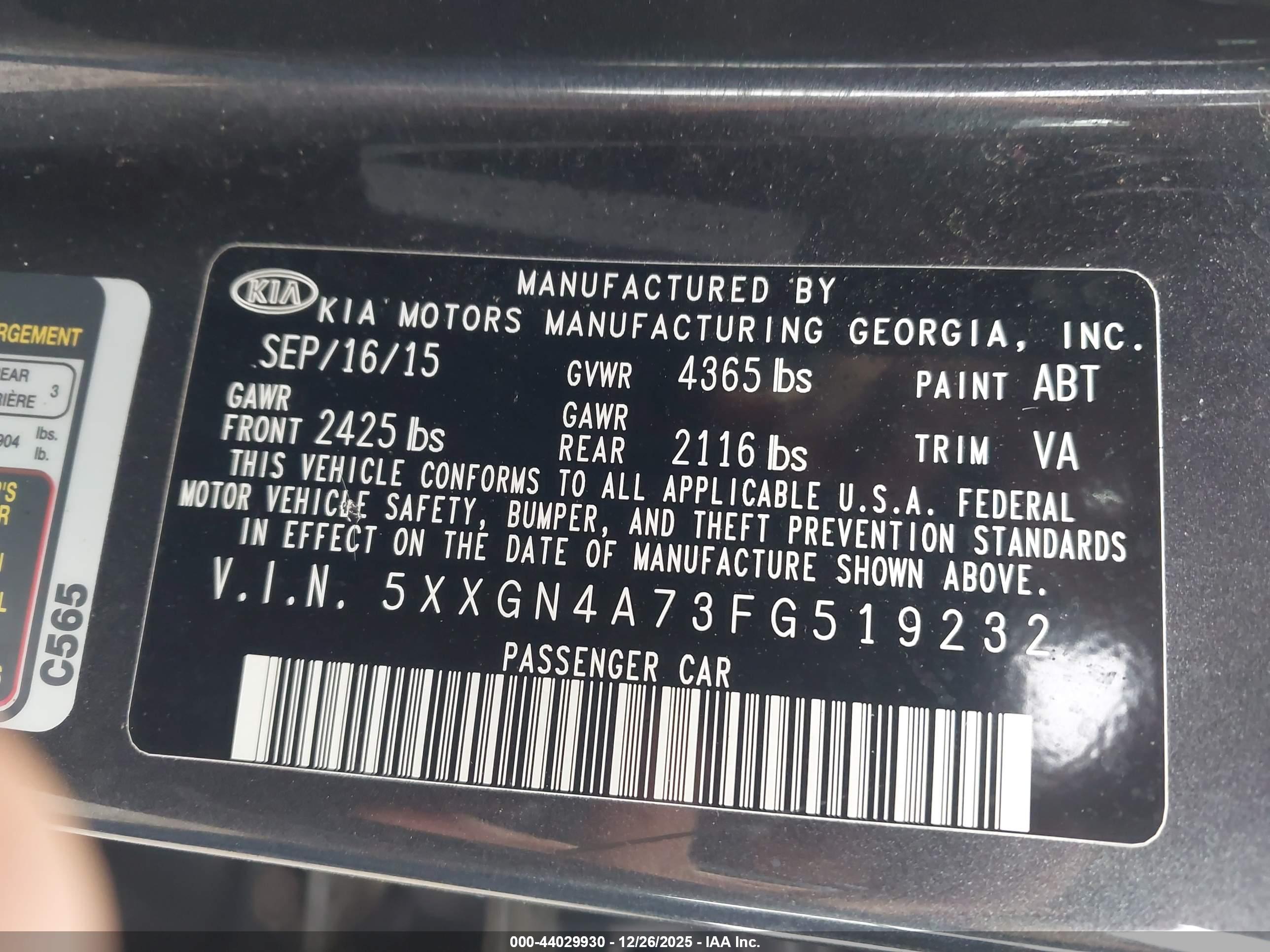 KIA OPTIMA image 9
