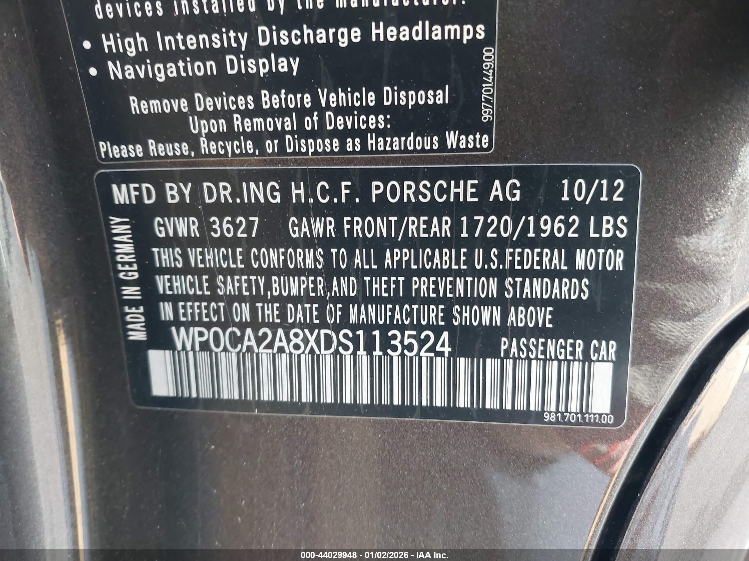 PORSCHE BOXSTER image 9