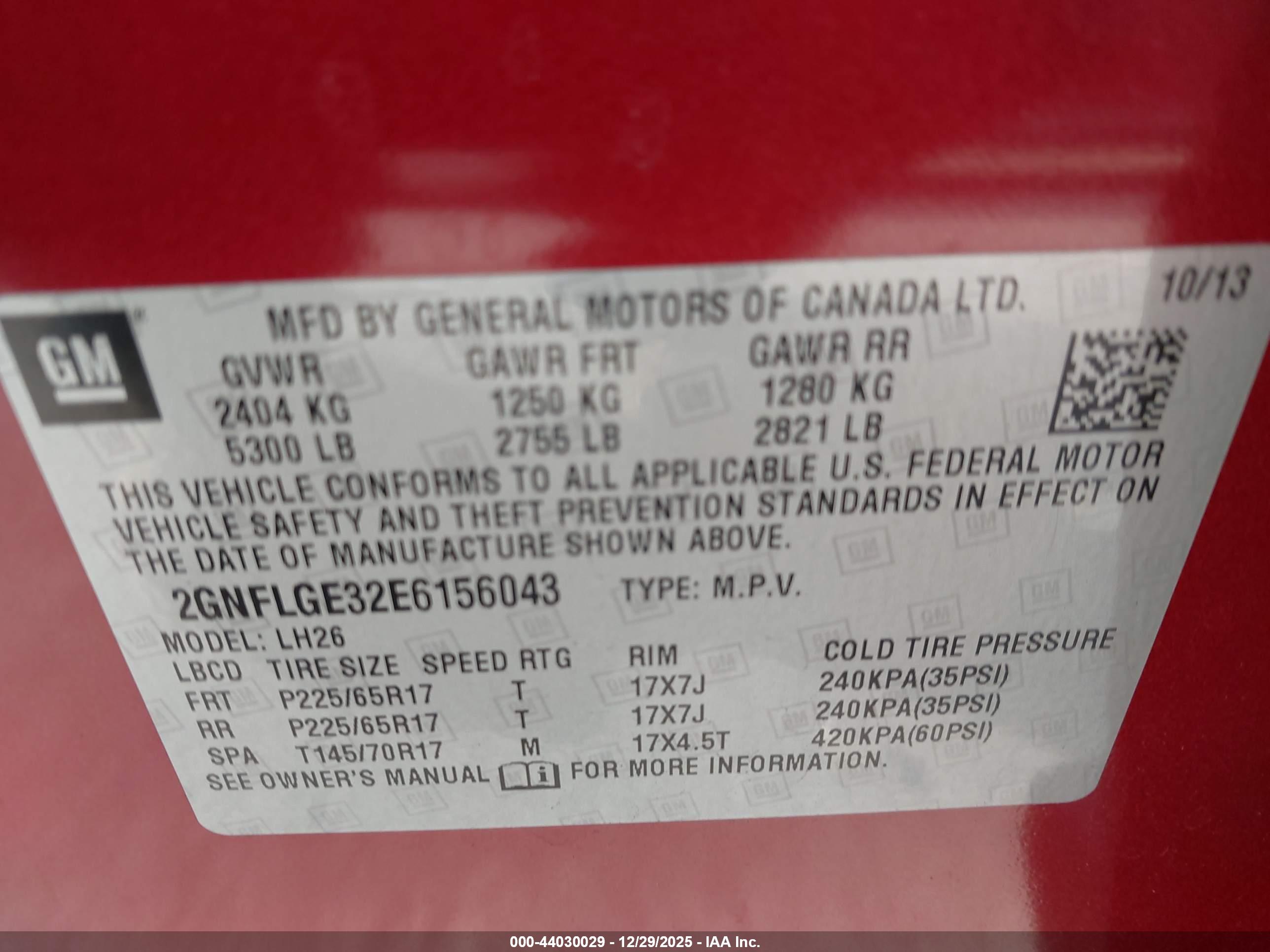 CHEVROLET EQUINOX image 9