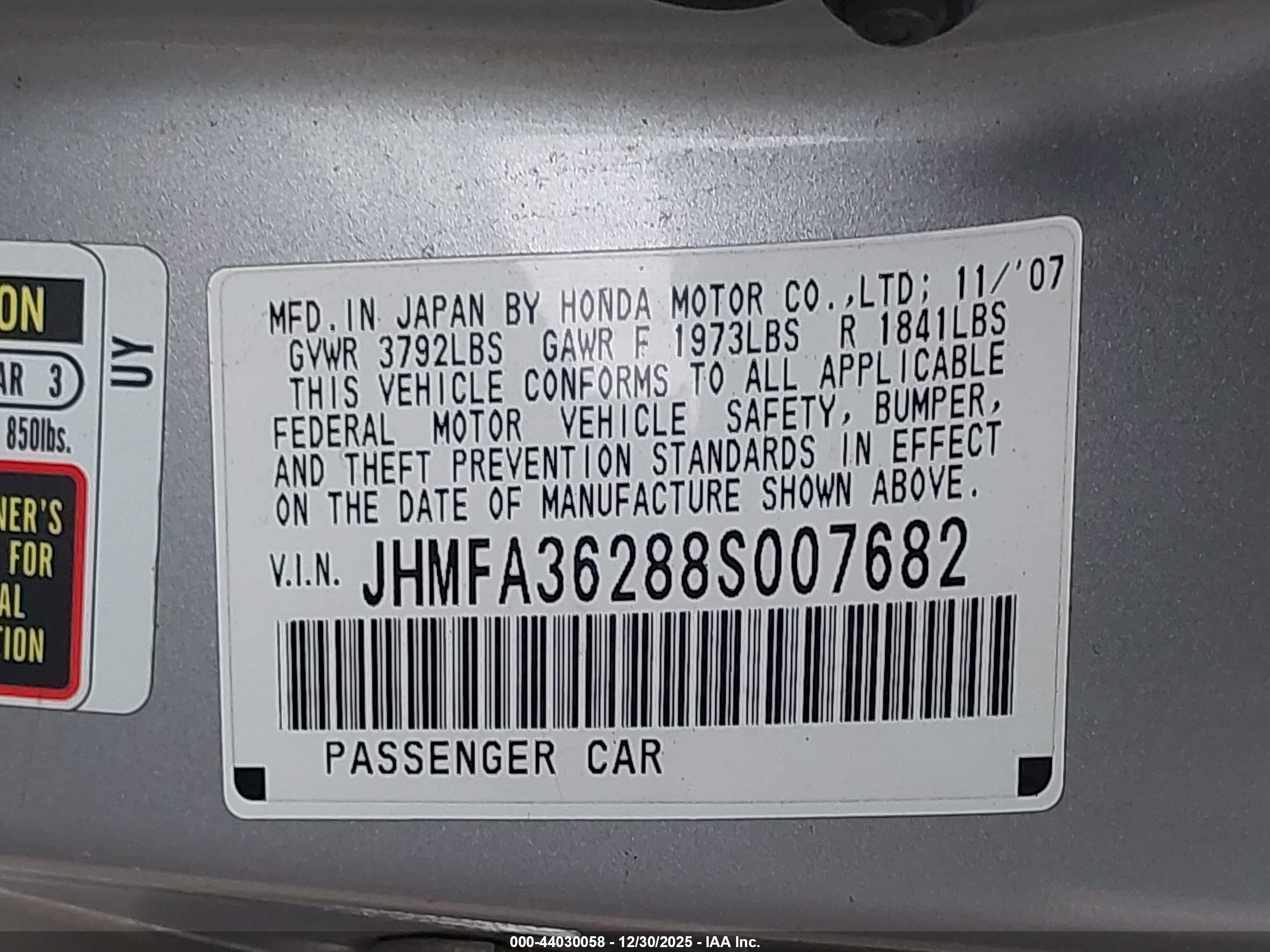 HONDA CIVIC image 9