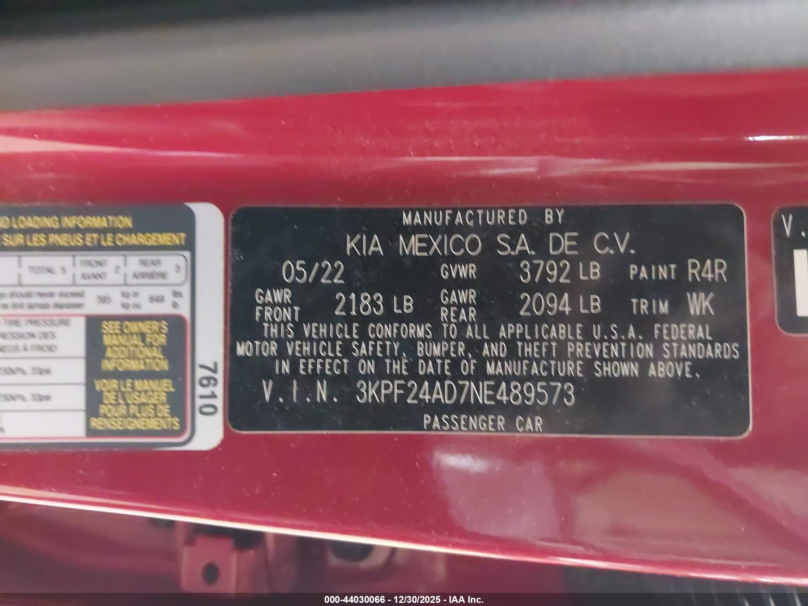 KIA FORTE image 9