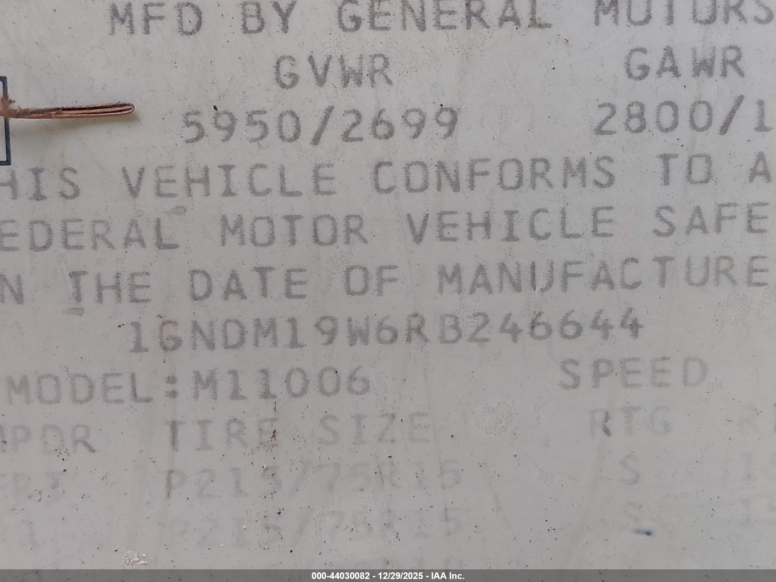 CHEVROLET ASTRO image 9
