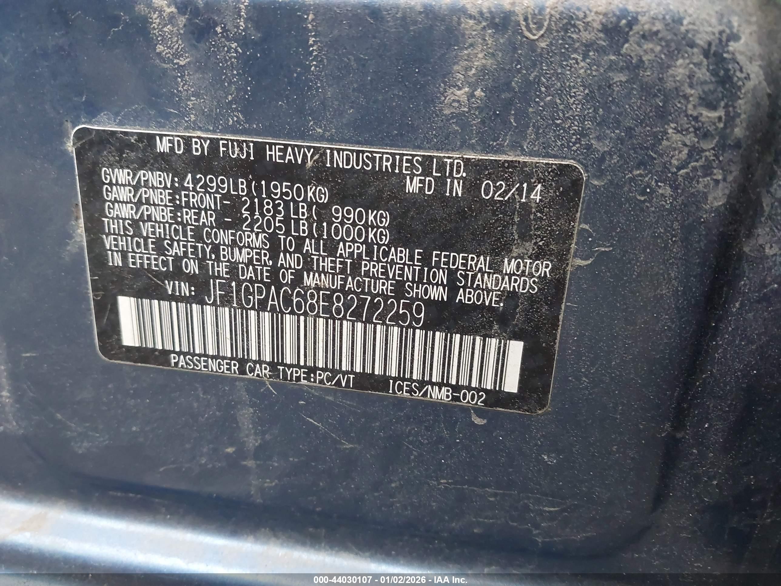 SUBARU IMPREZA image 9