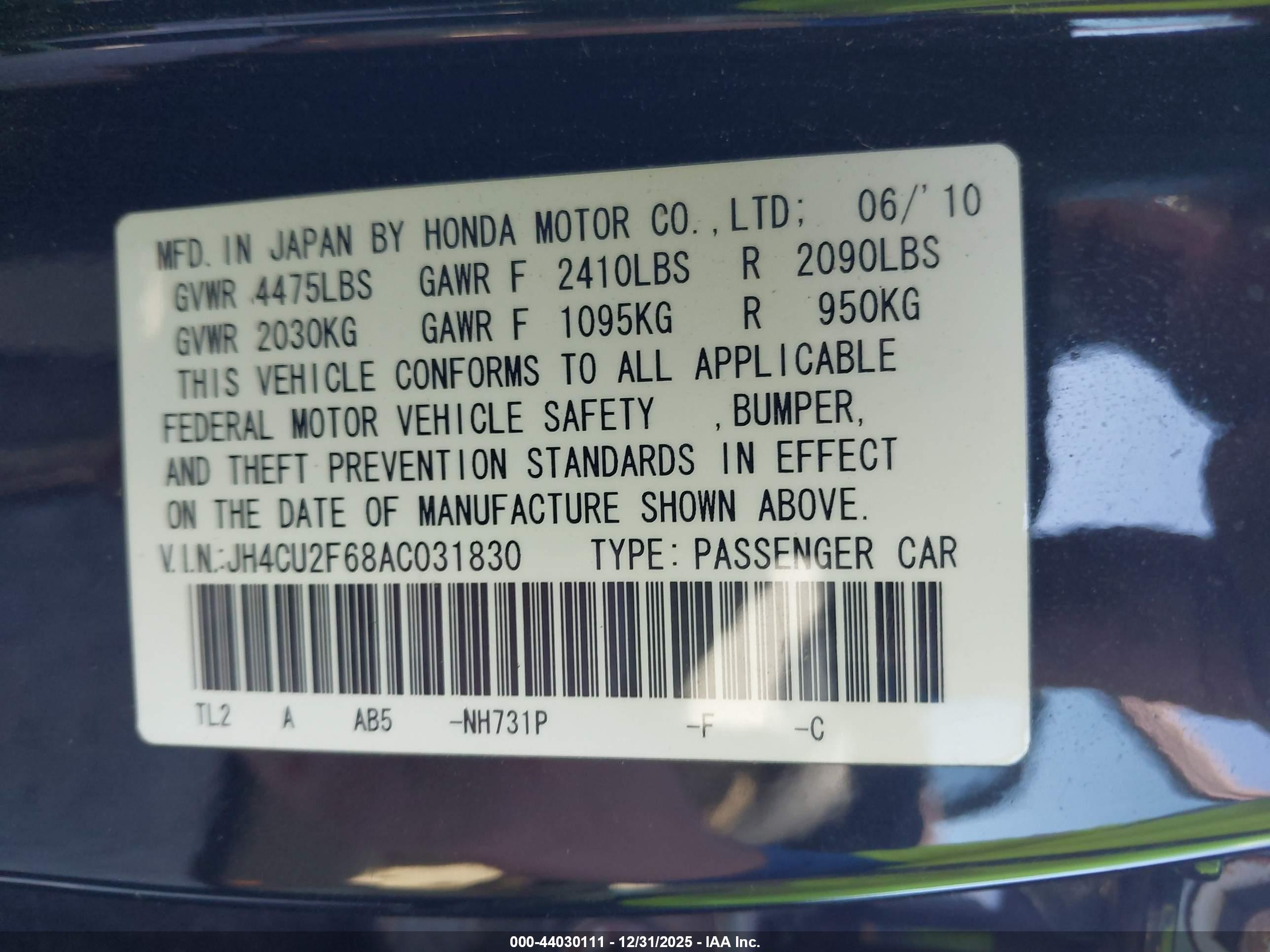 ACURA TSX image 9