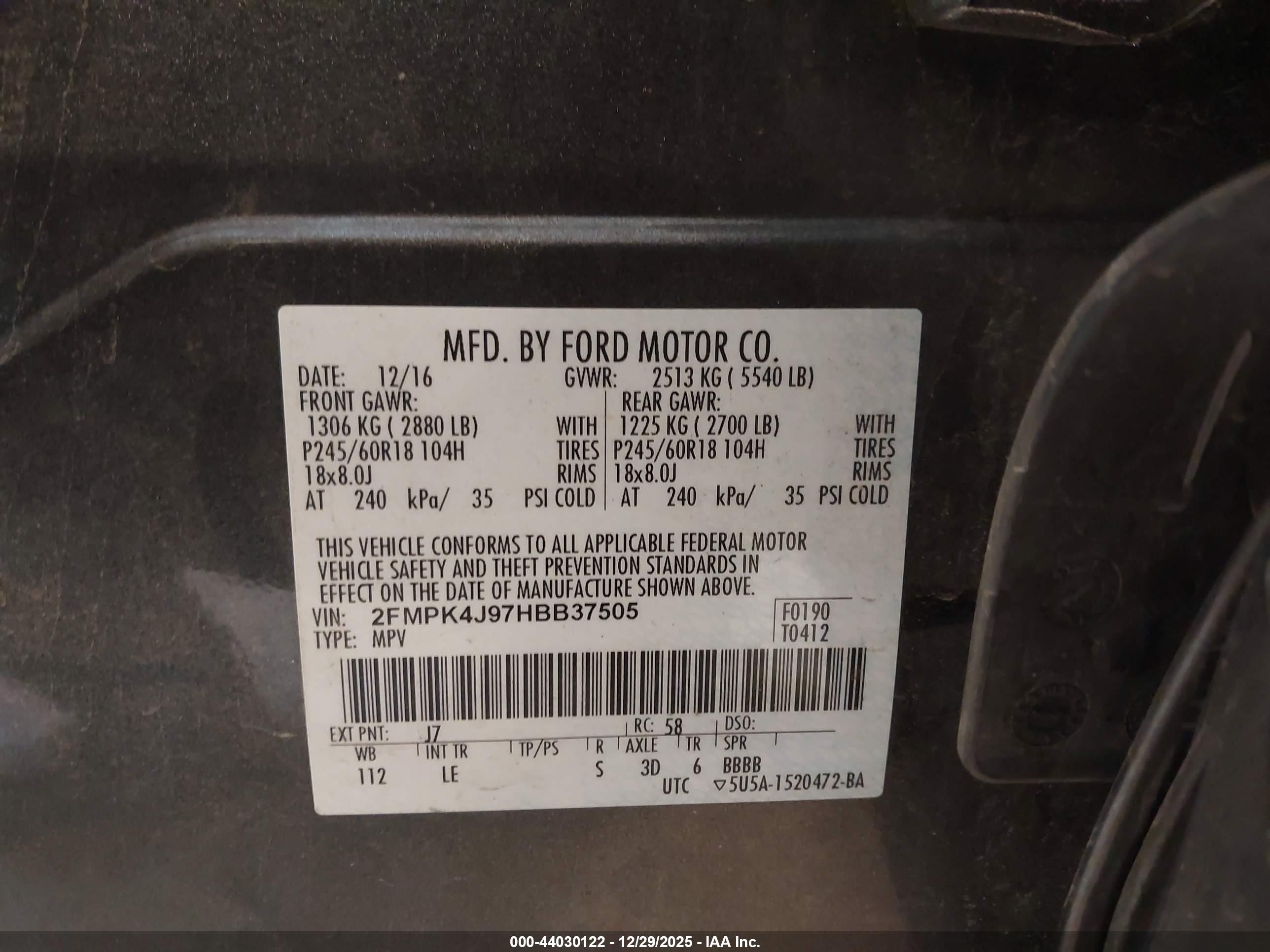 FORD EDGE image 9