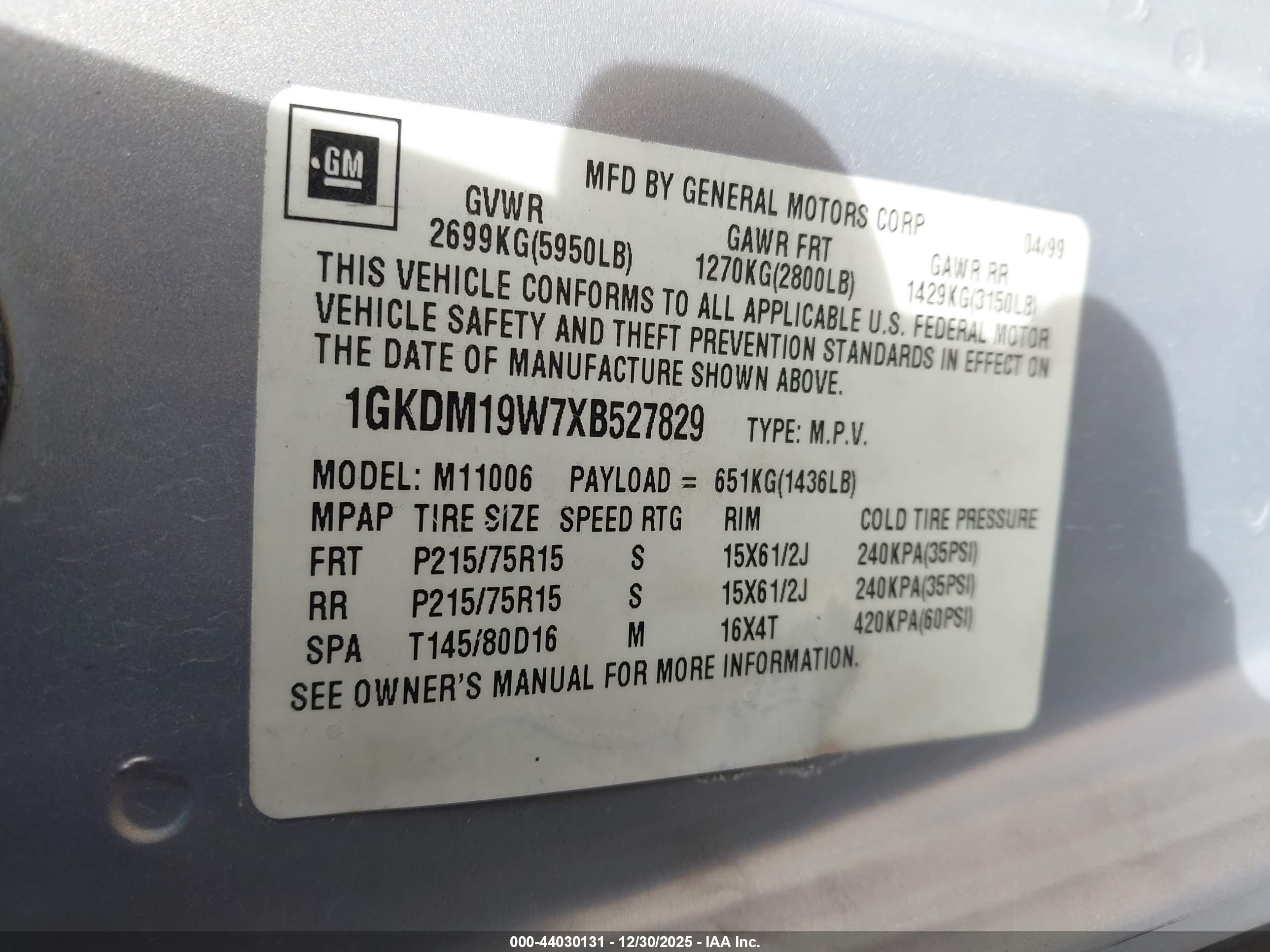 GMC SAFARI image 9