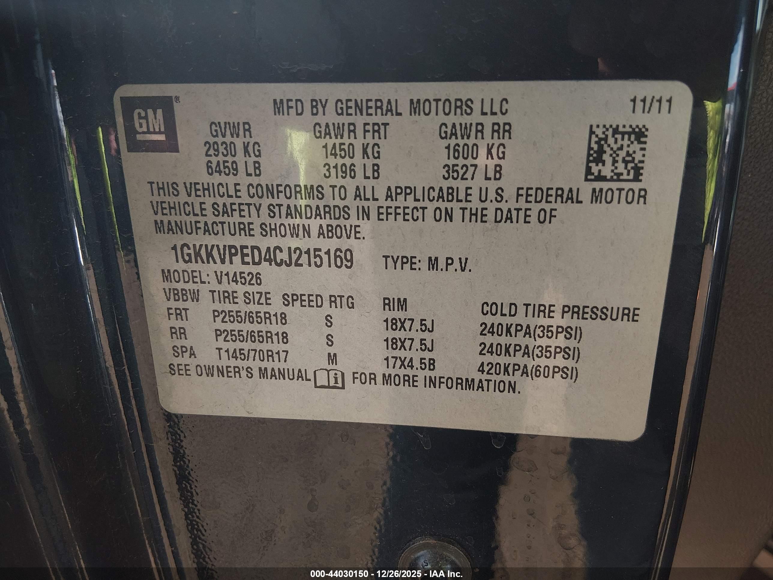 GMC ACADIA image 9