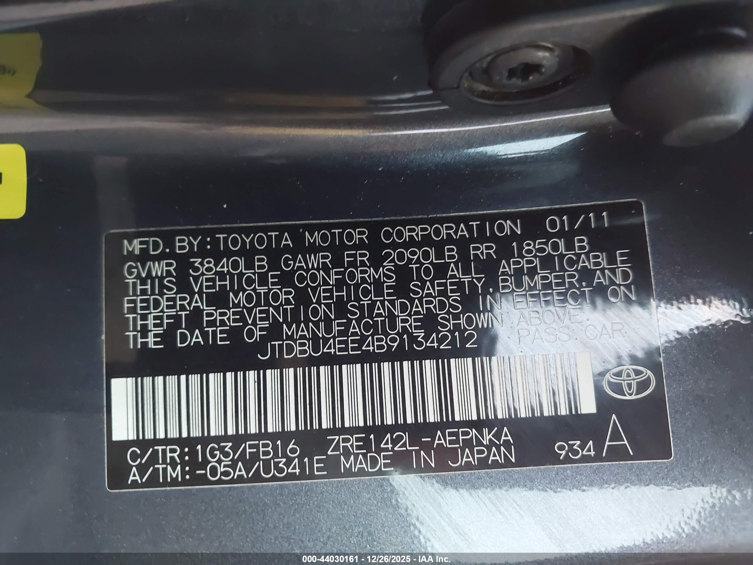 TOYOTA COROLLA image 9
