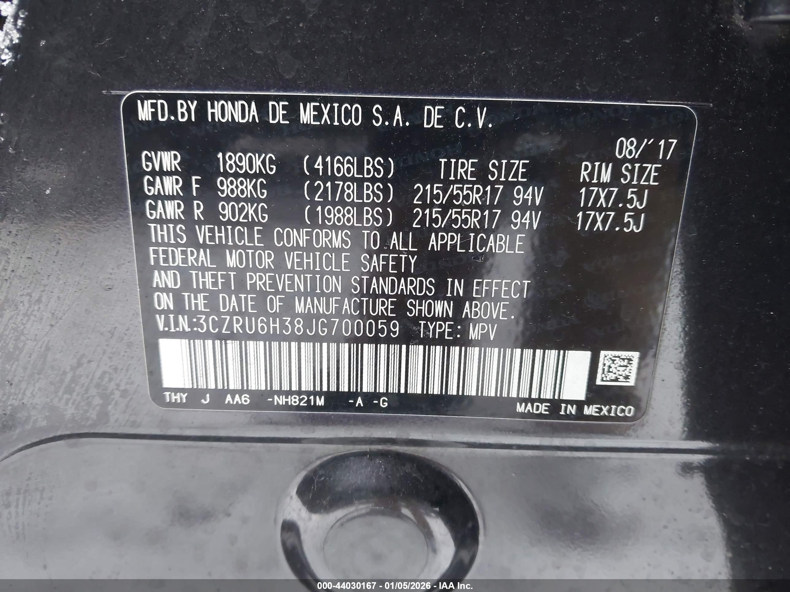 HONDA HR-V image 9