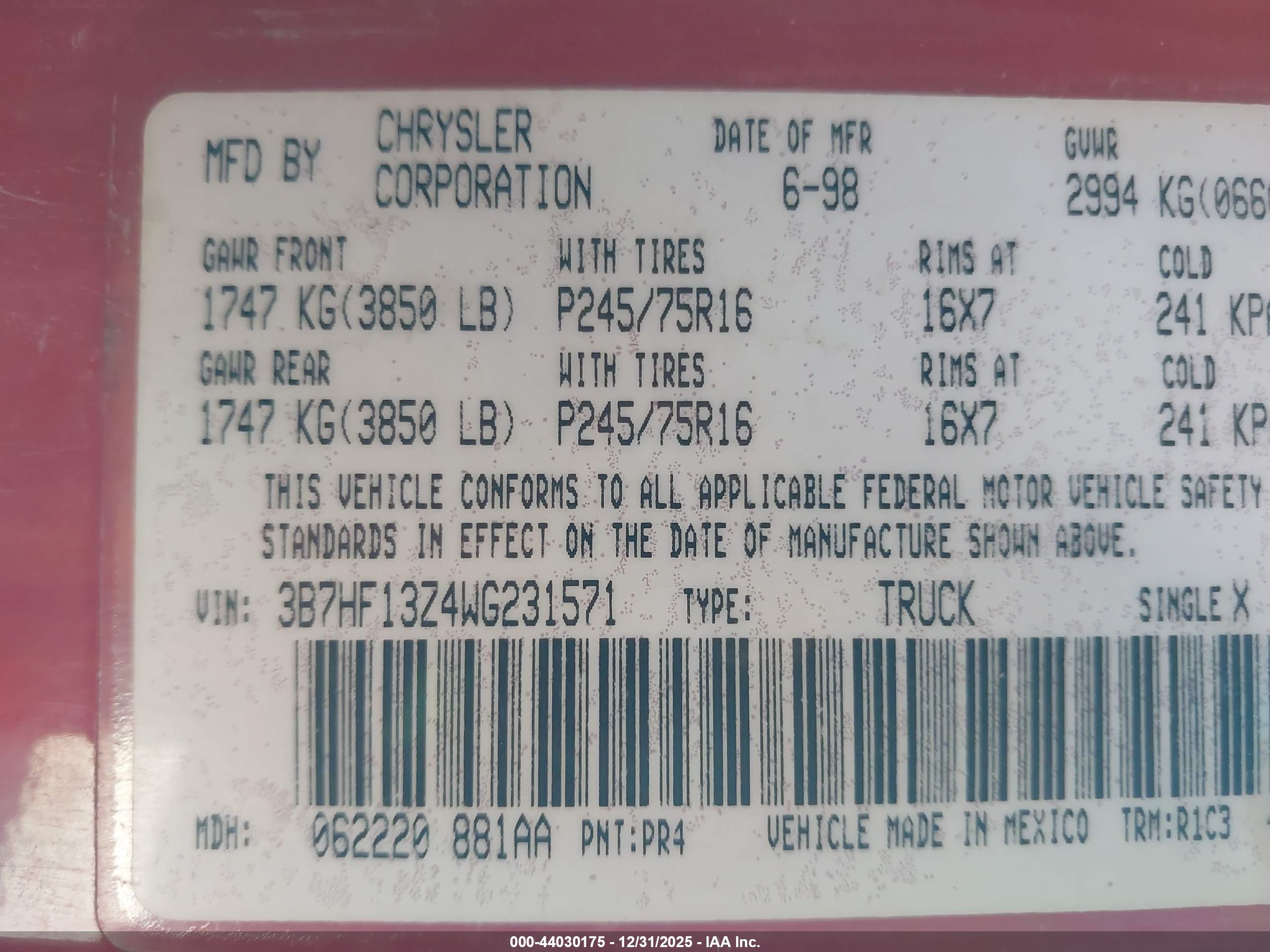 DODGE RAM image 9
