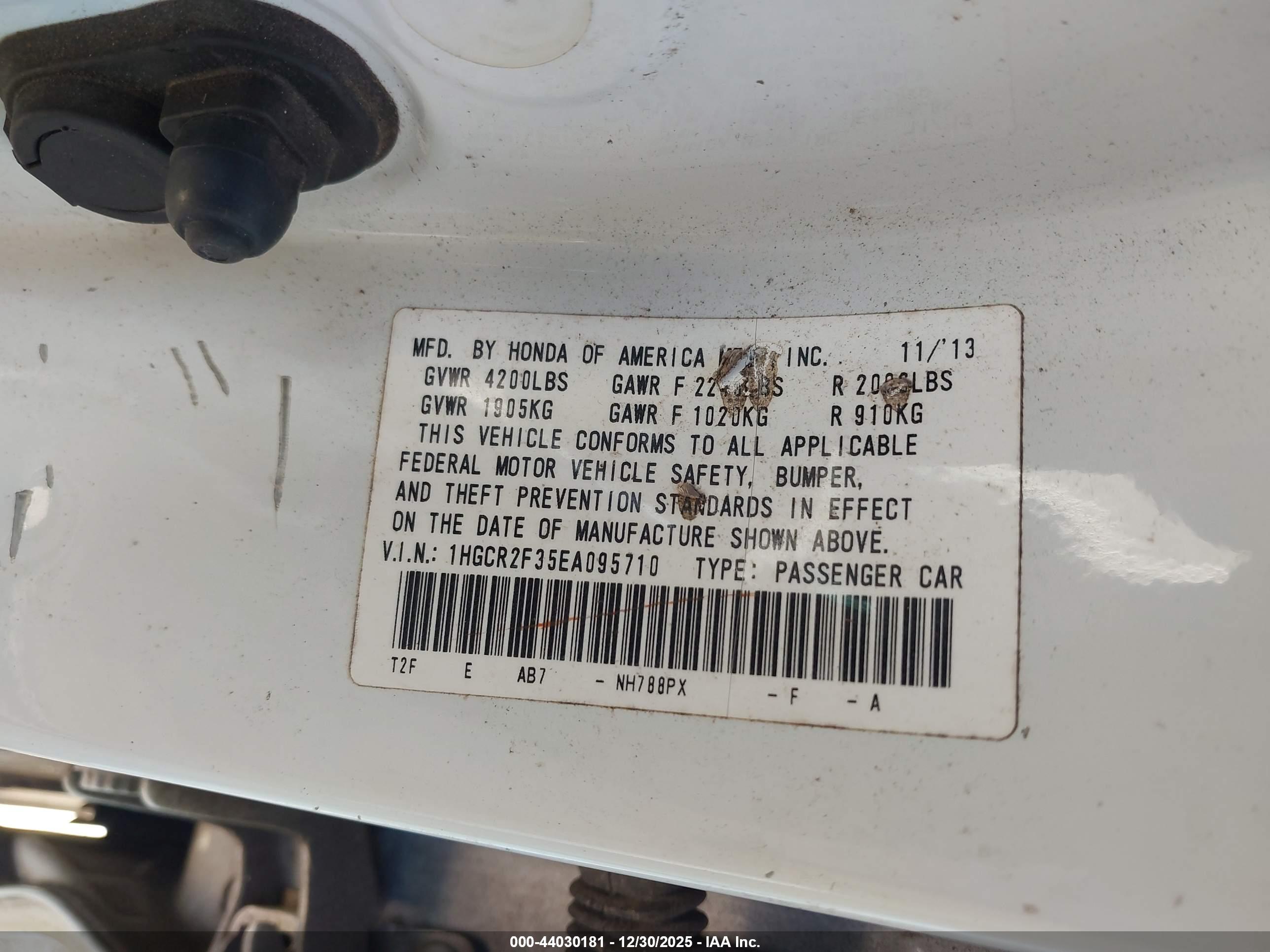HONDA ACCORD image 9