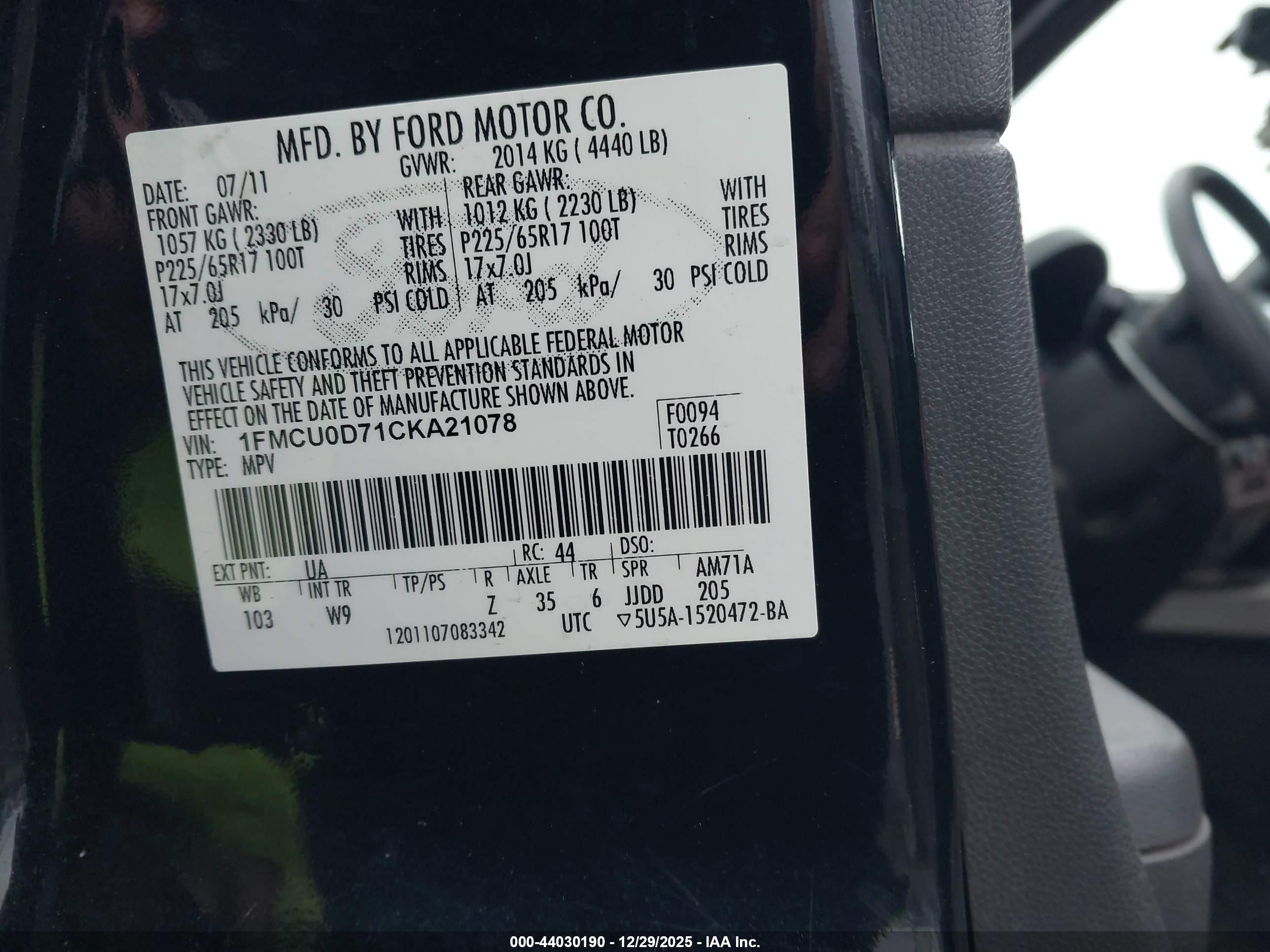 FORD ESCAPE image 9