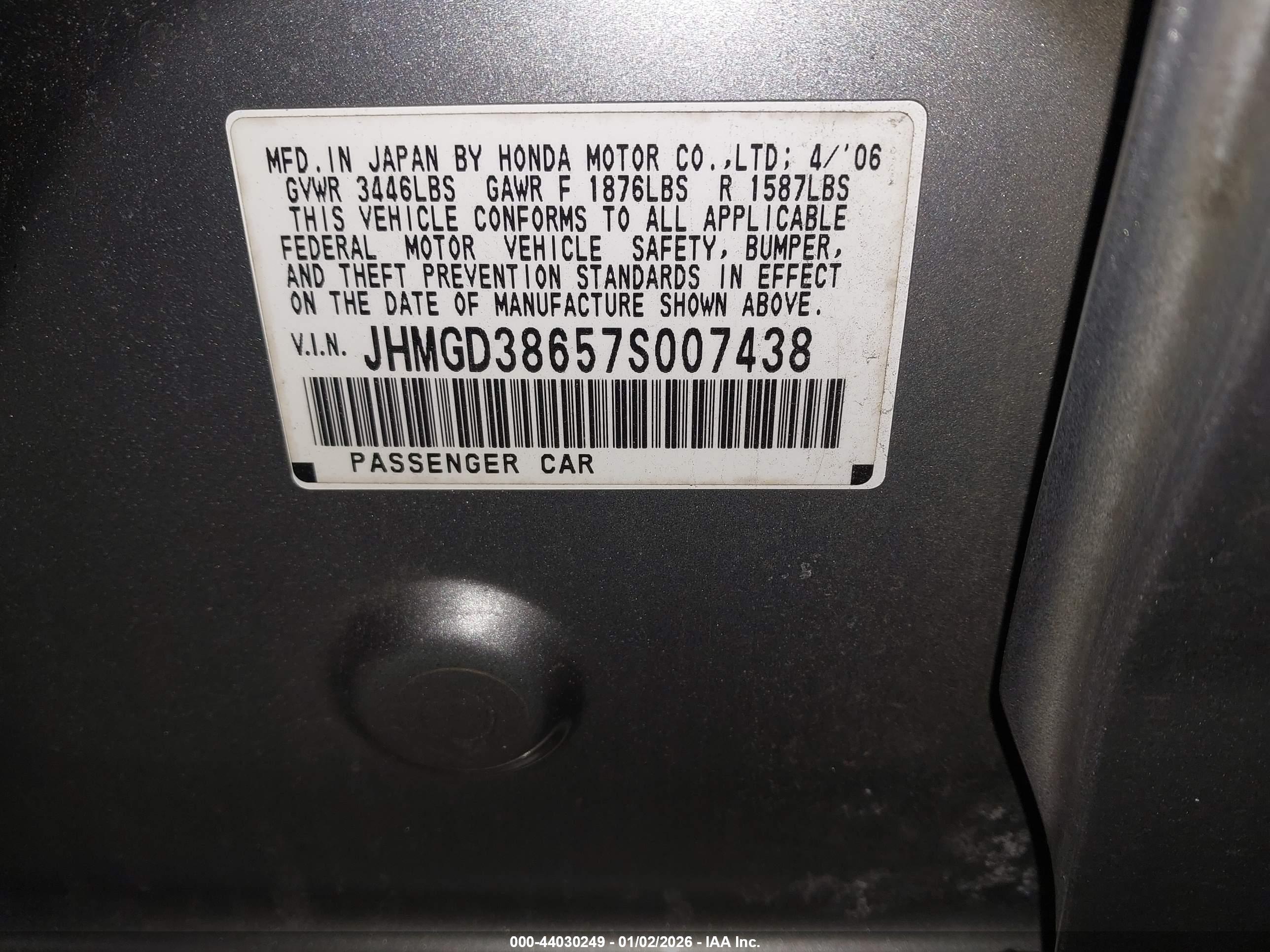 HONDA FIT image 9