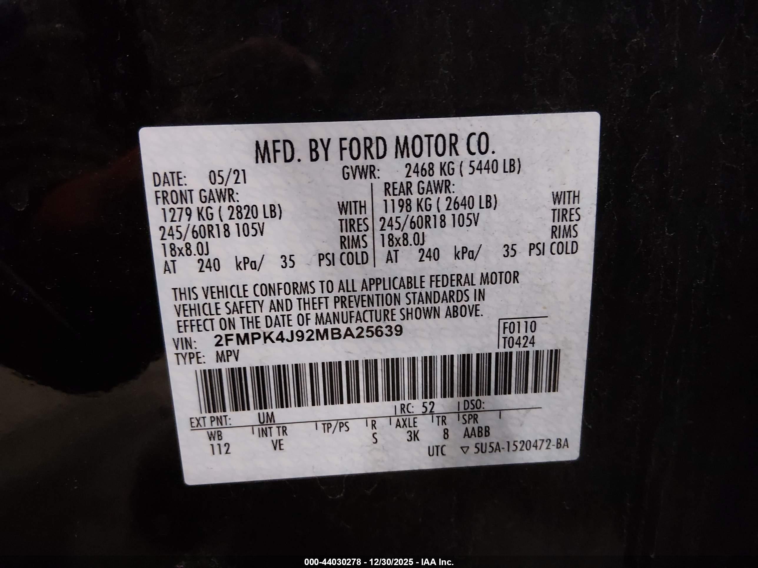 FORD EDGE image 9