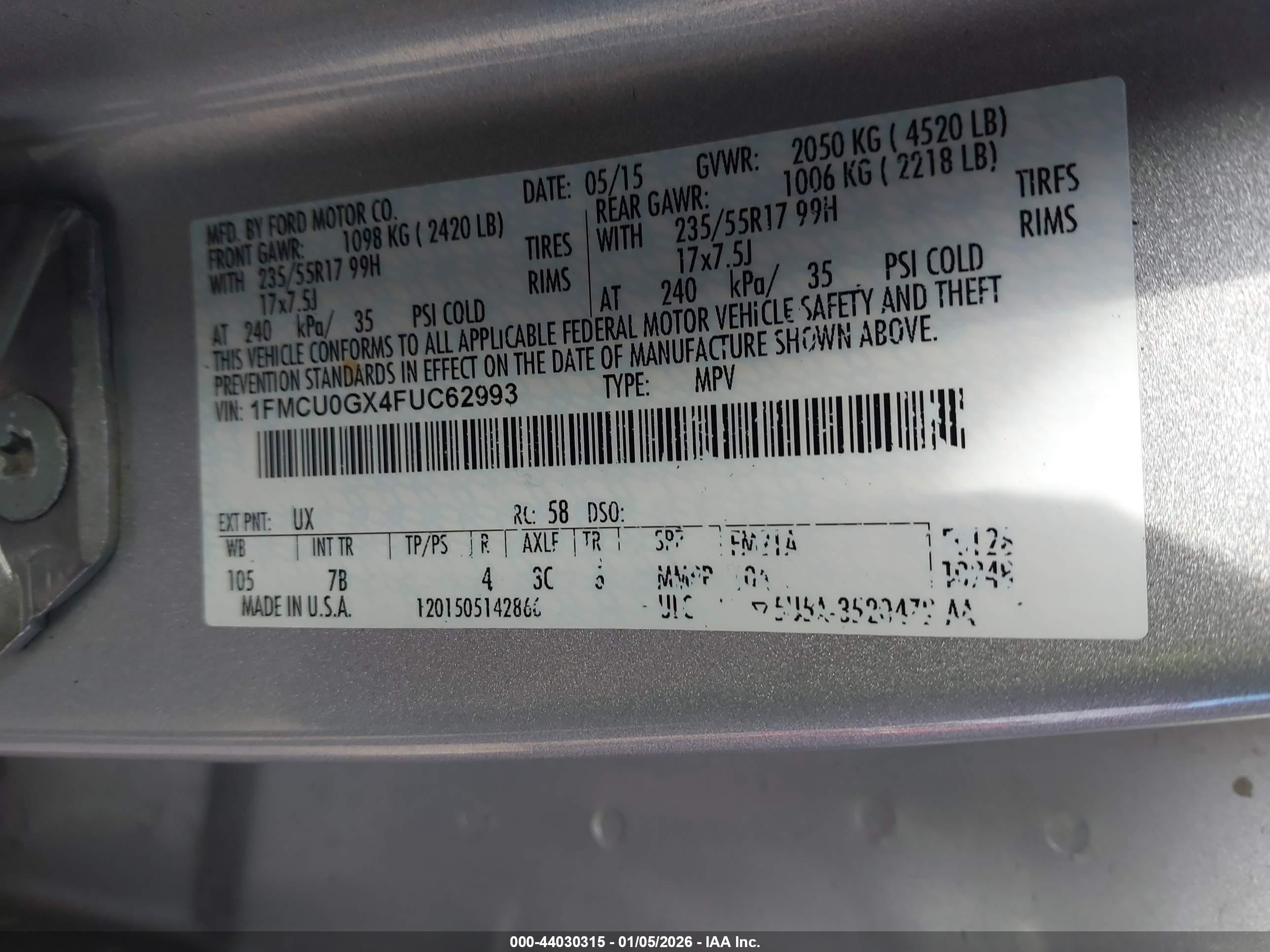 FORD ESCAPE image 9