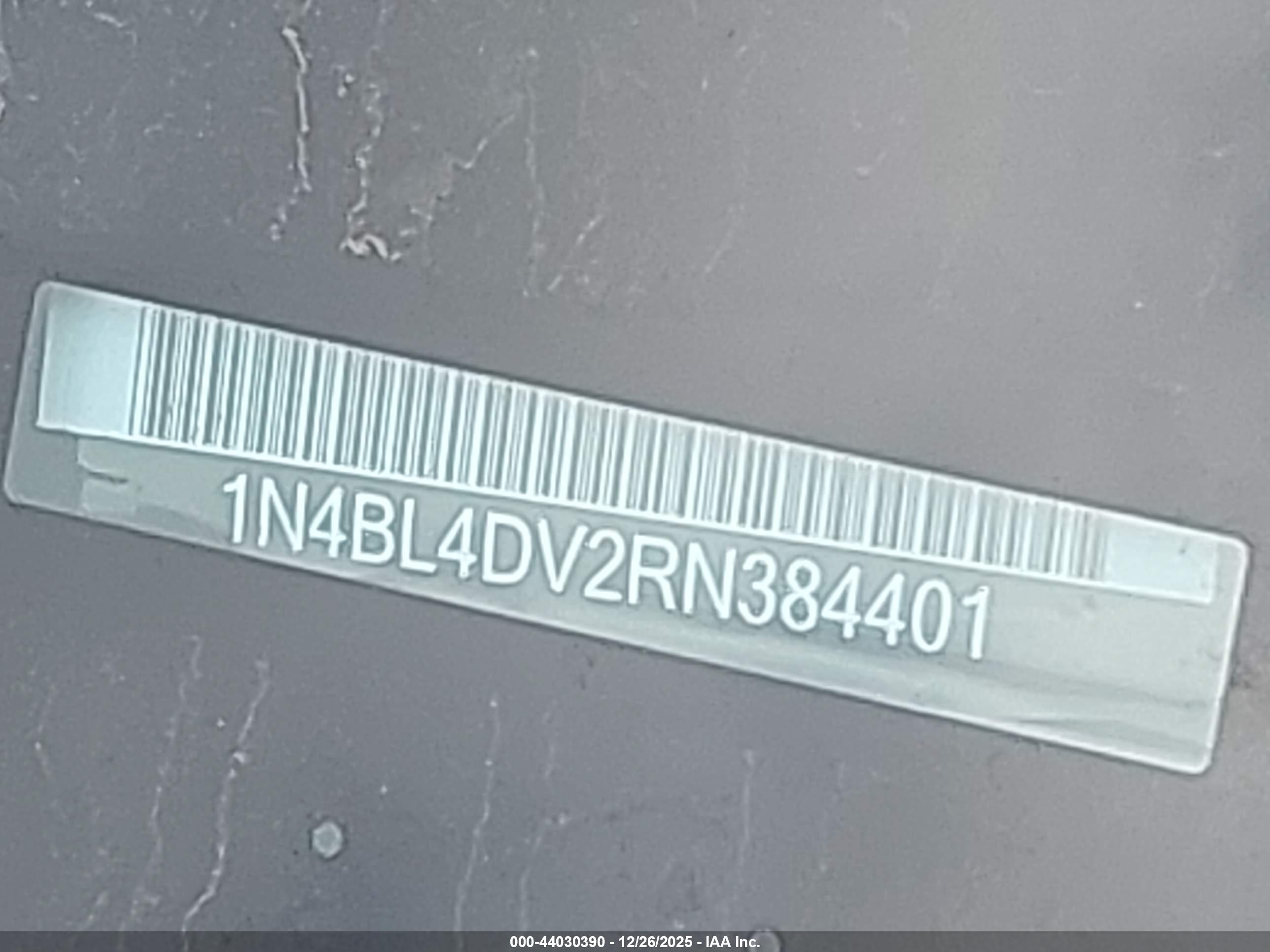 NISSAN ALTIMA image 9