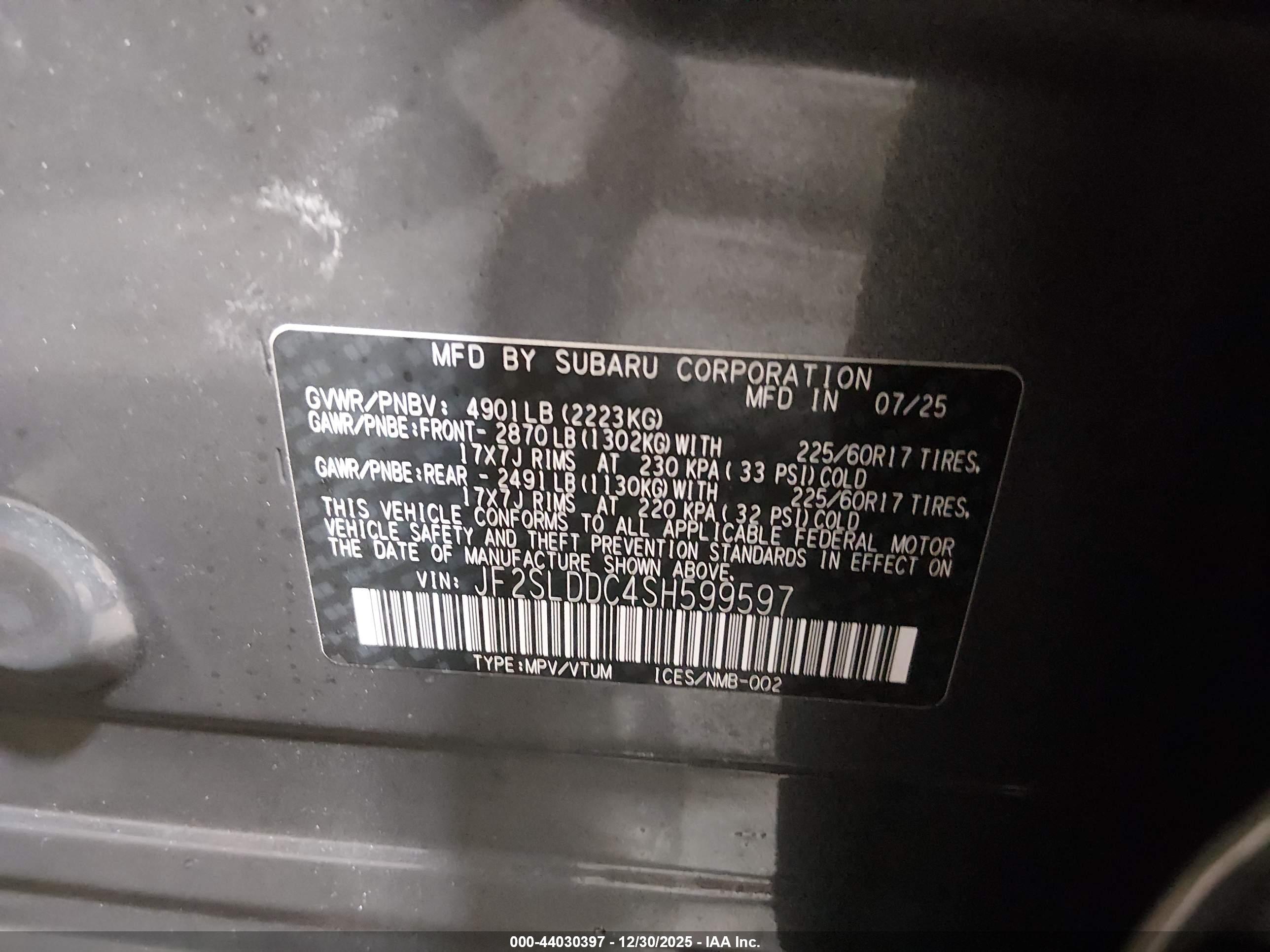 SUBARU FORESTER image 9