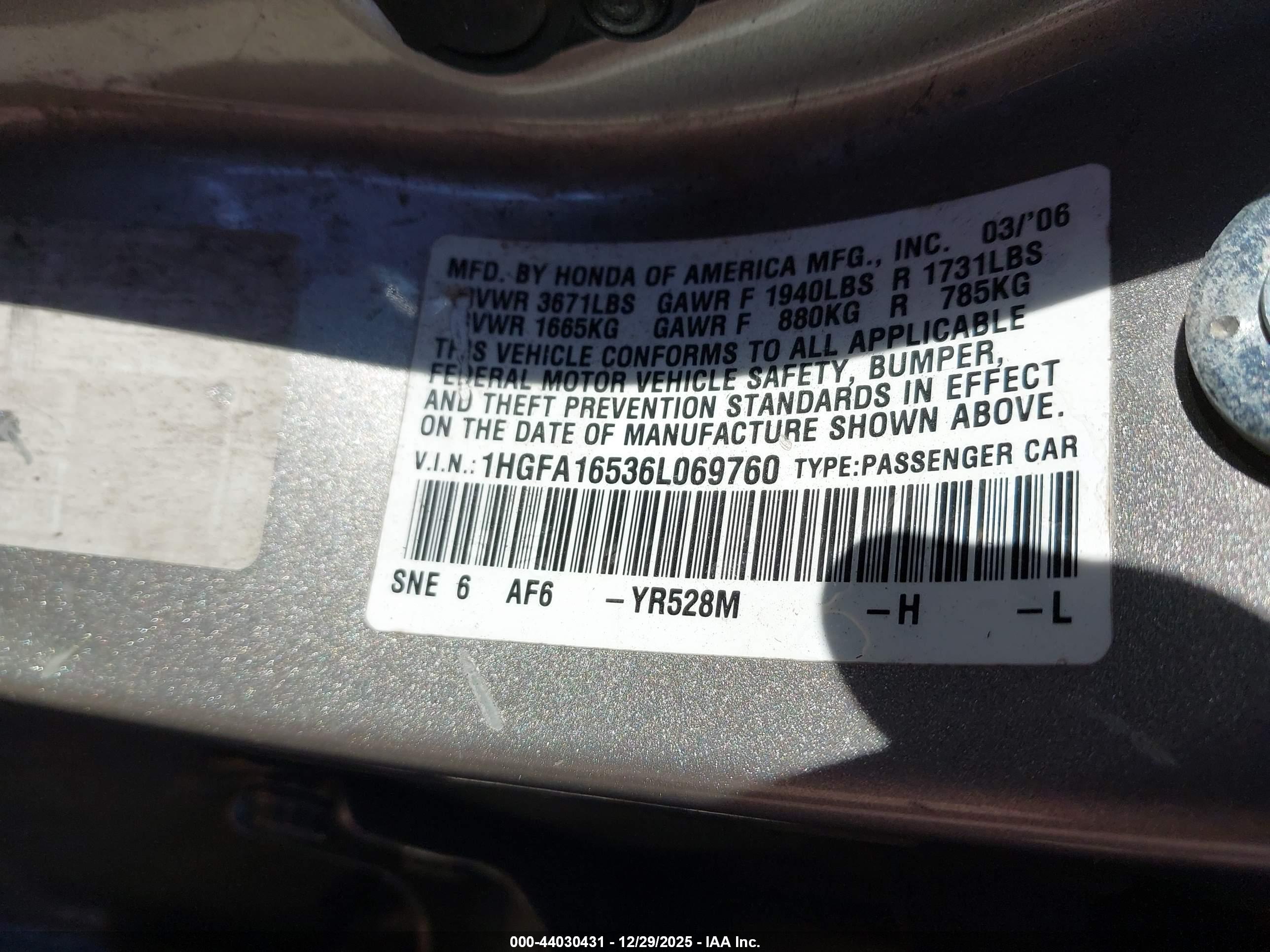 HONDA CIVIC image 9