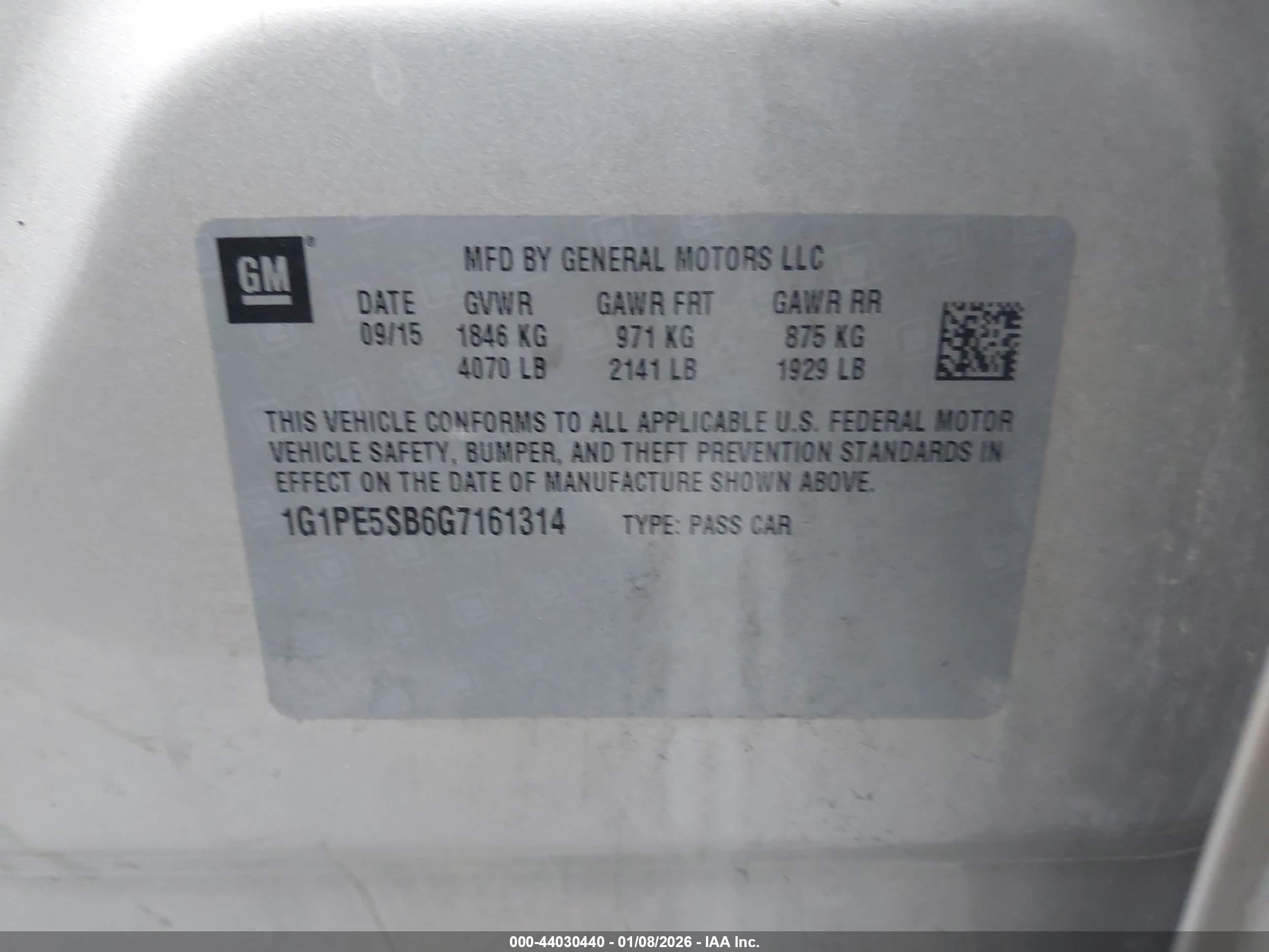 CHEVROLET CRUZE image 9
