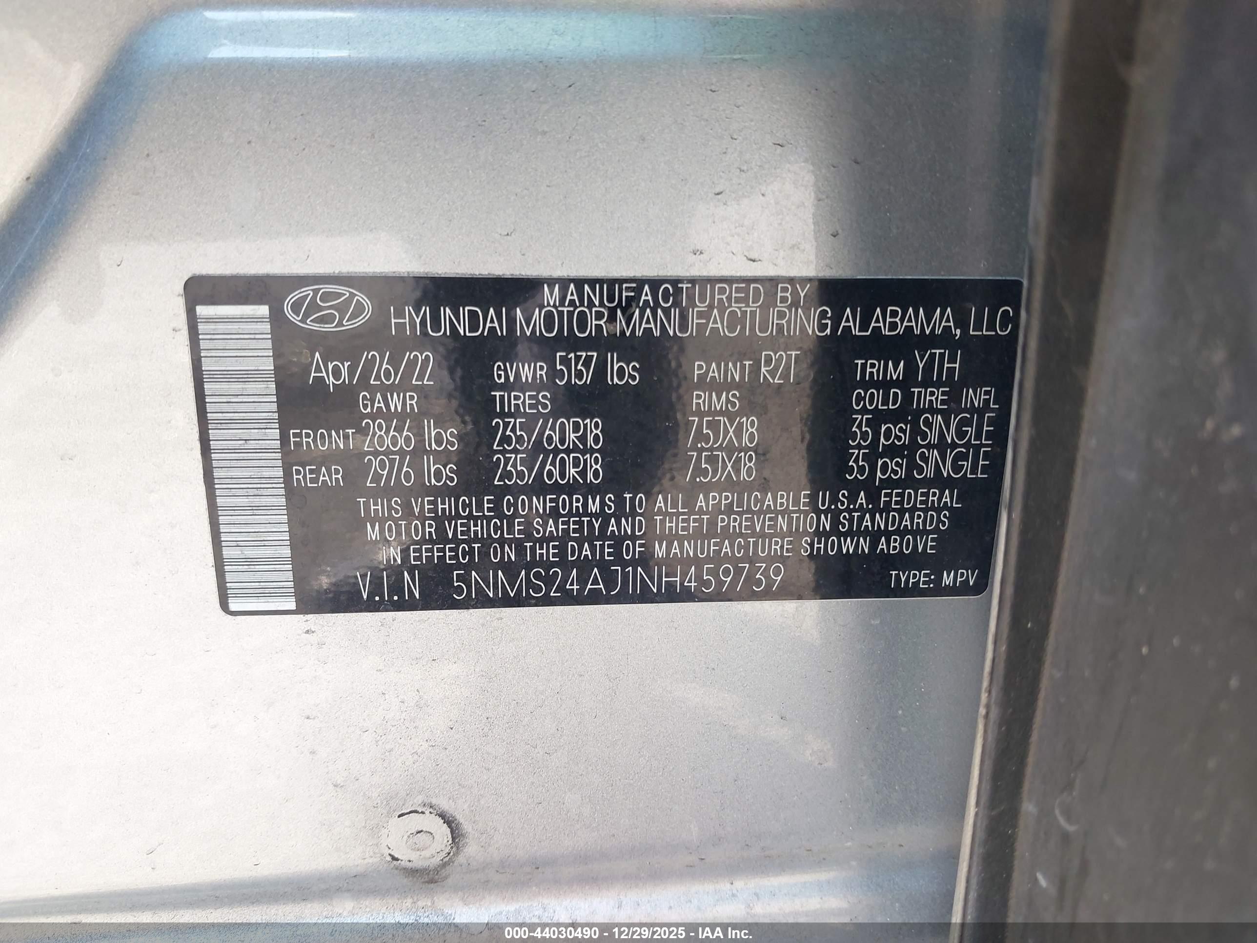 HYUNDAI SANTA image 9