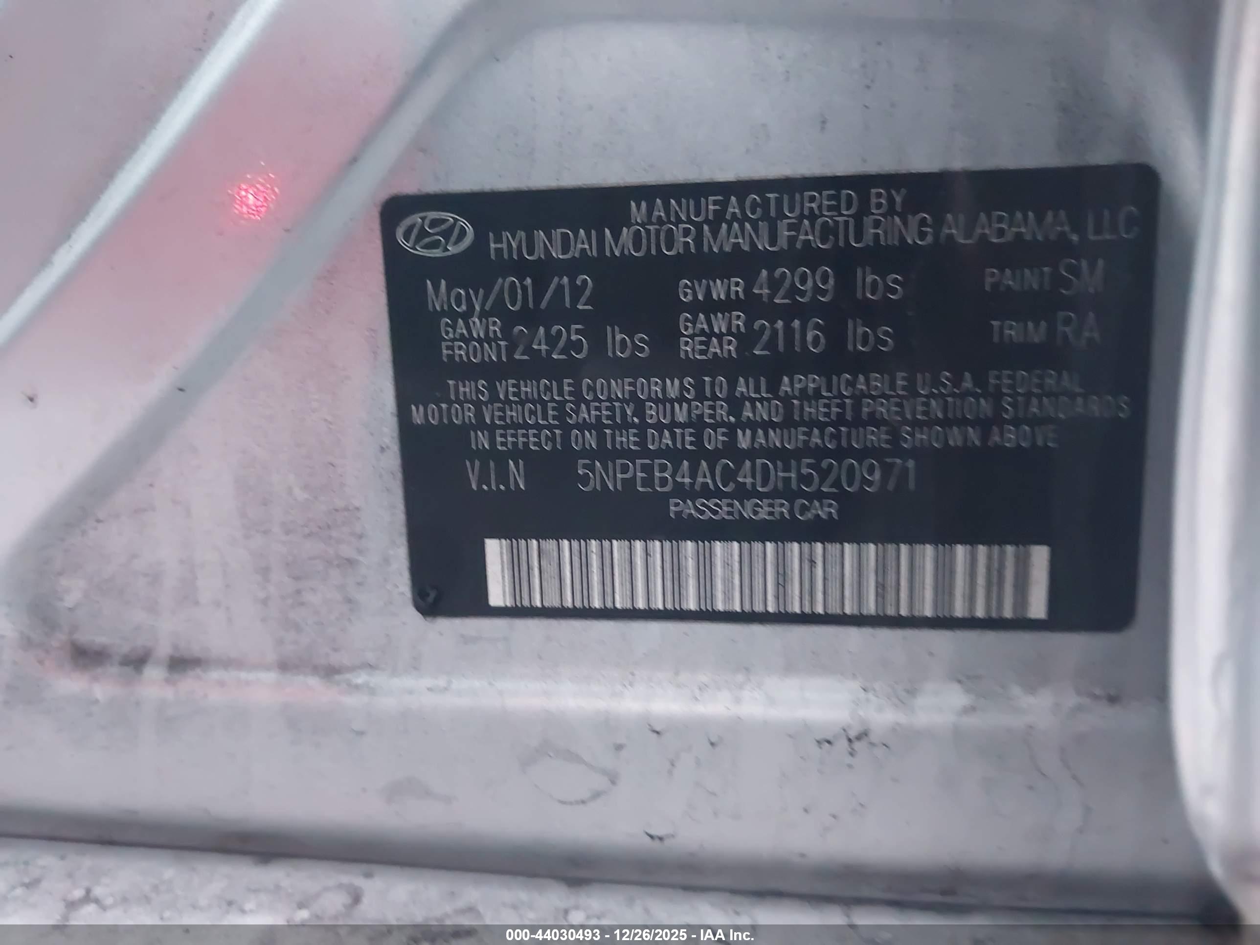 HYUNDAI SONATA image 9