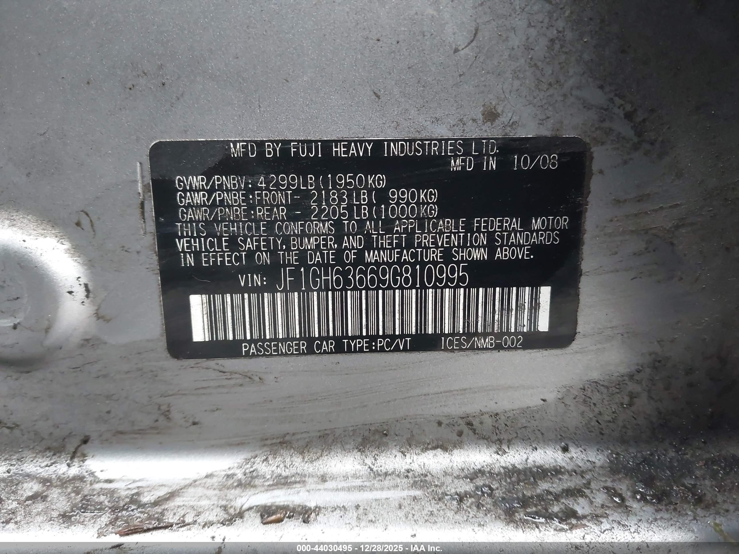 SUBARU IMPREZA image 9