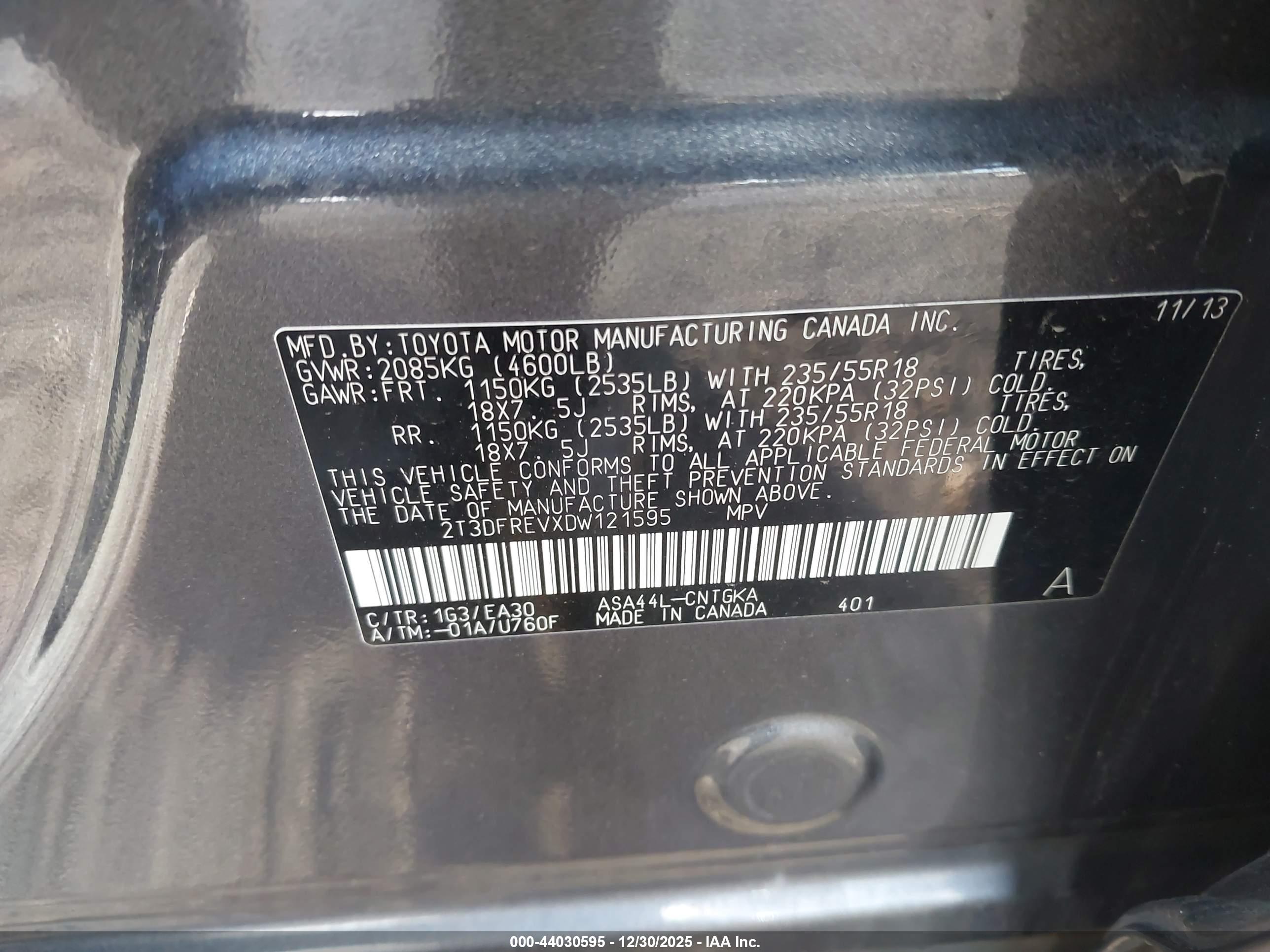 TOYOTA RAV4 image 9