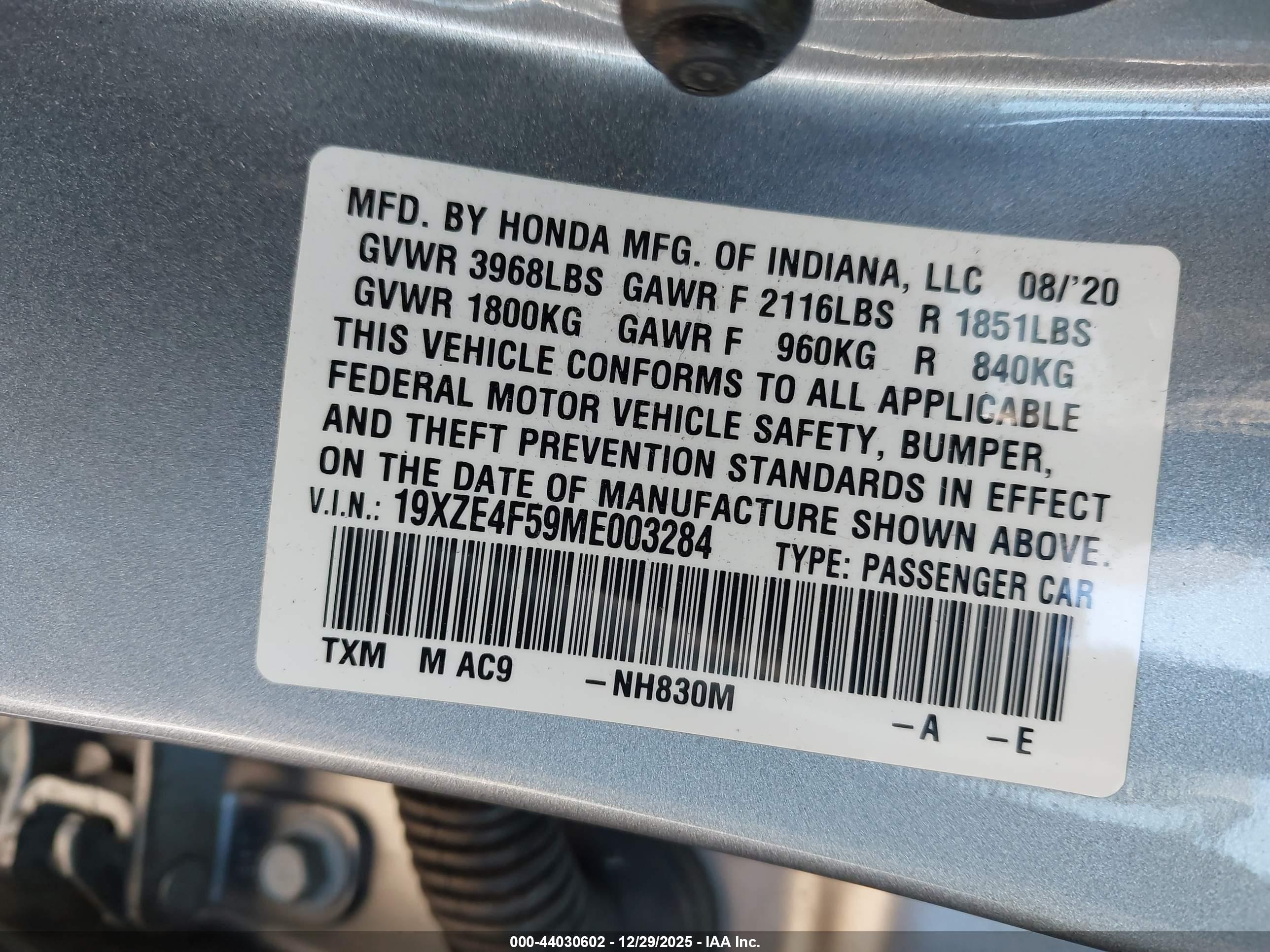 HONDA INSIGHT image 9