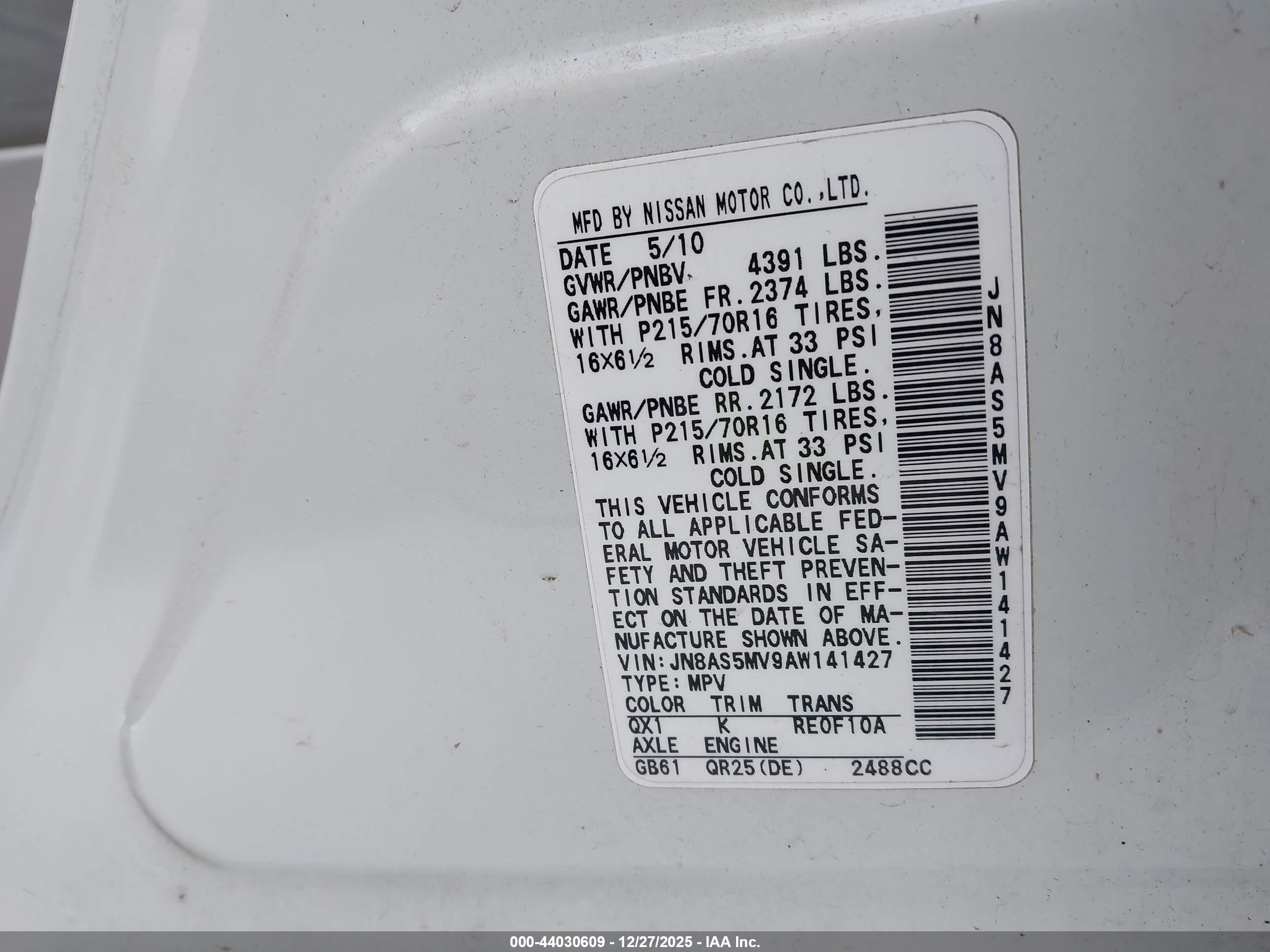 NISSAN ROGUE image 9