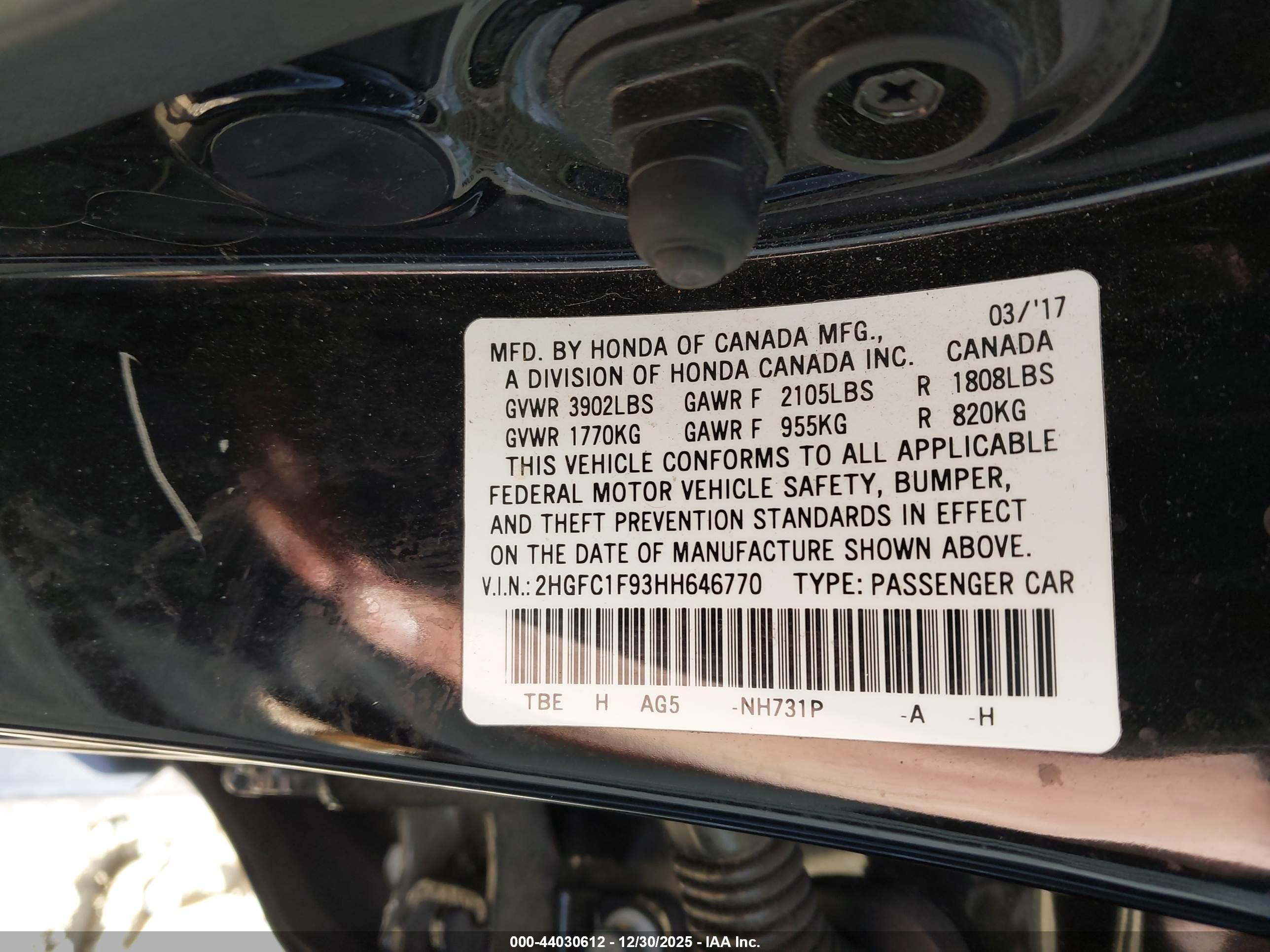 HONDA CIVIC image 9