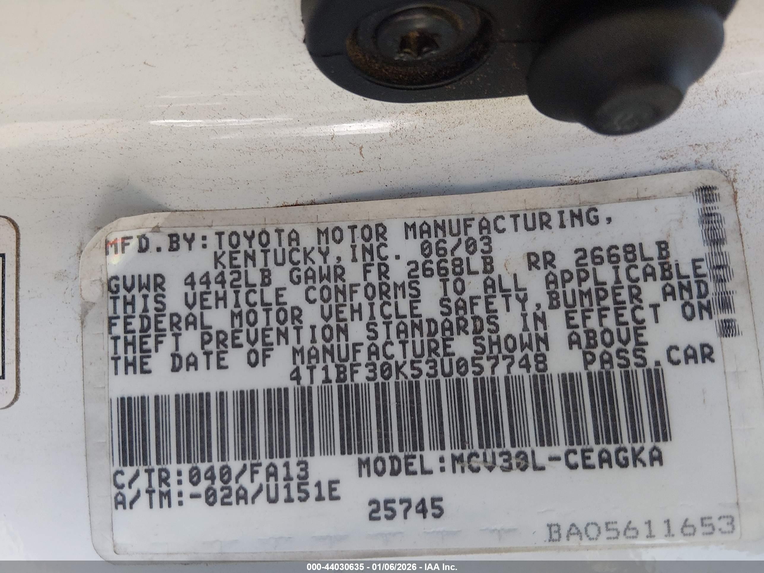 TOYOTA CAMRY image 9