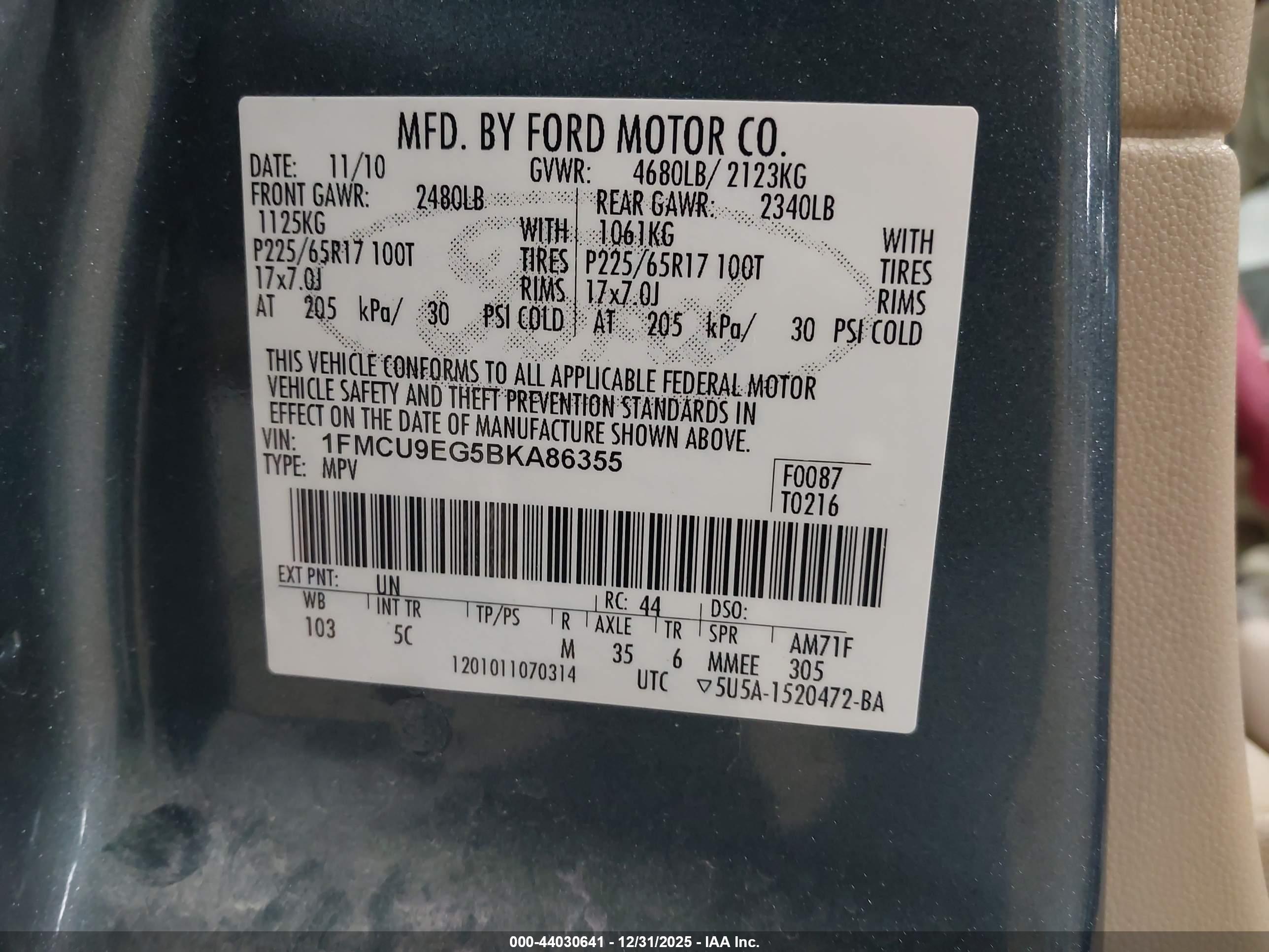 FORD ESCAPE image 9