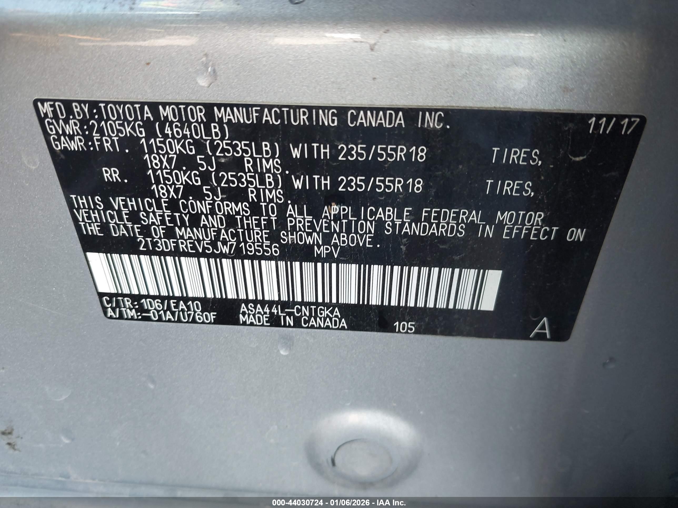 TOYOTA RAV4 image 9