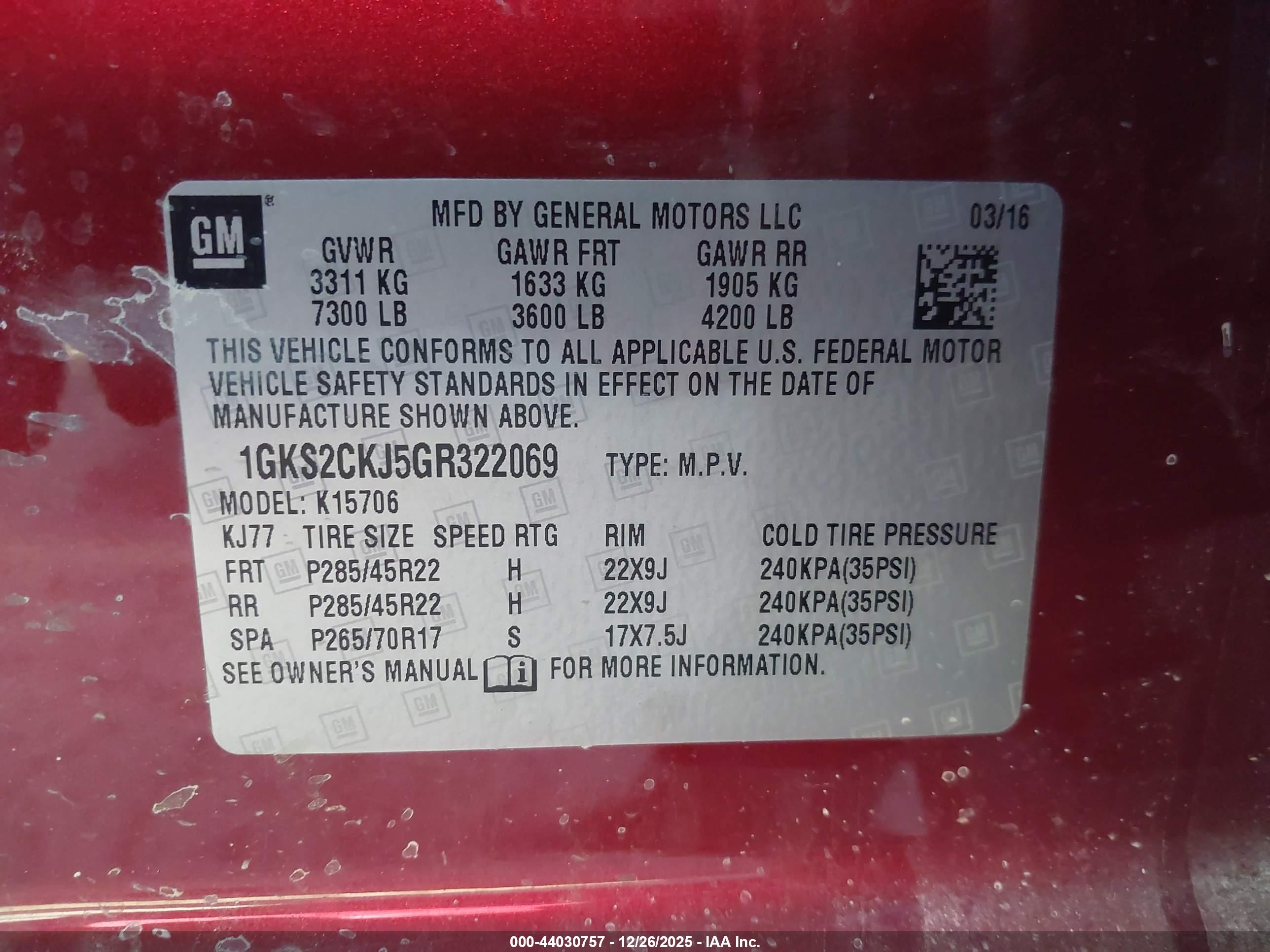 GMC YUKON image 9