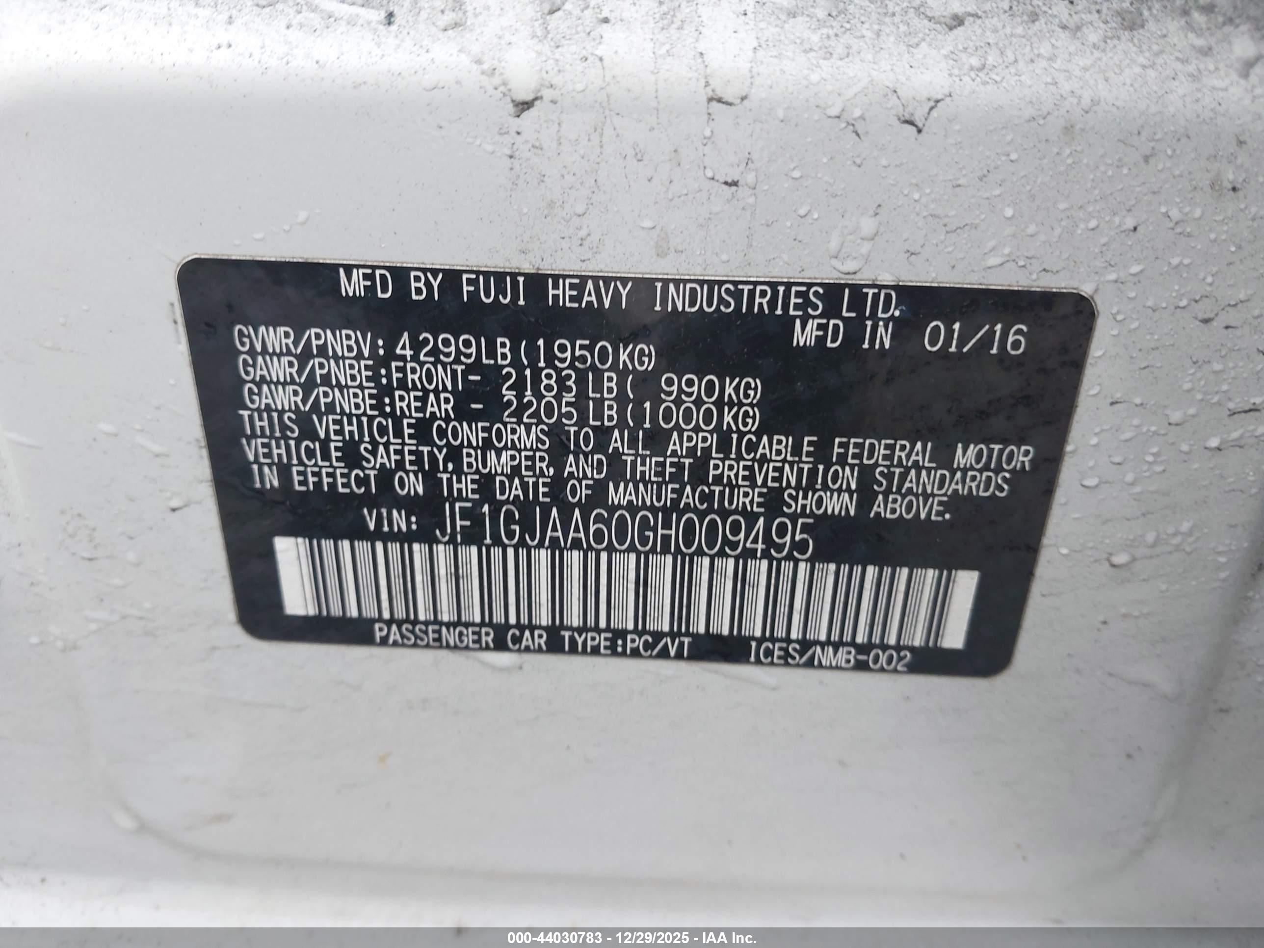 SUBARU IMPREZA image 9
