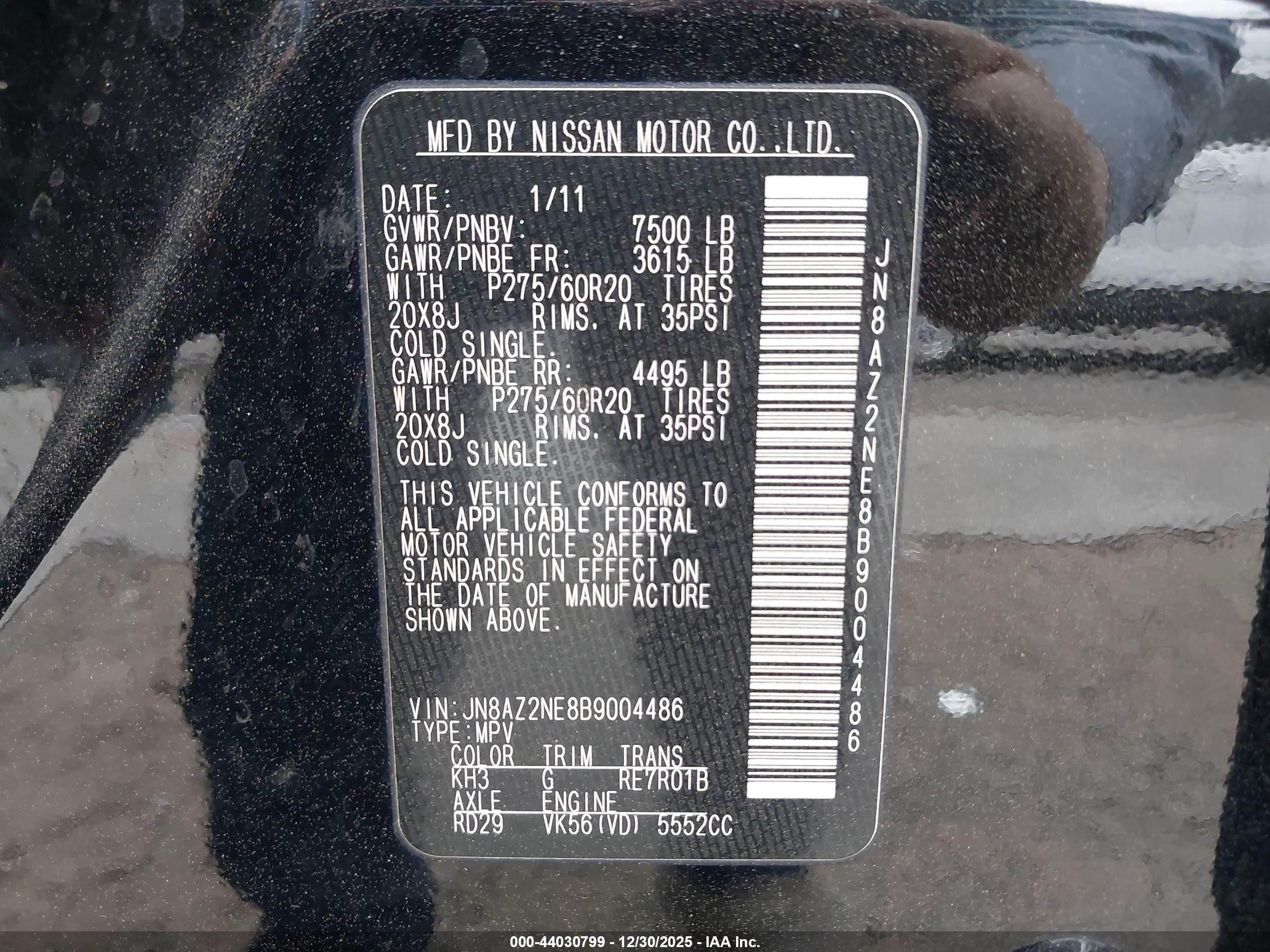 INFINITI QX56 image 9