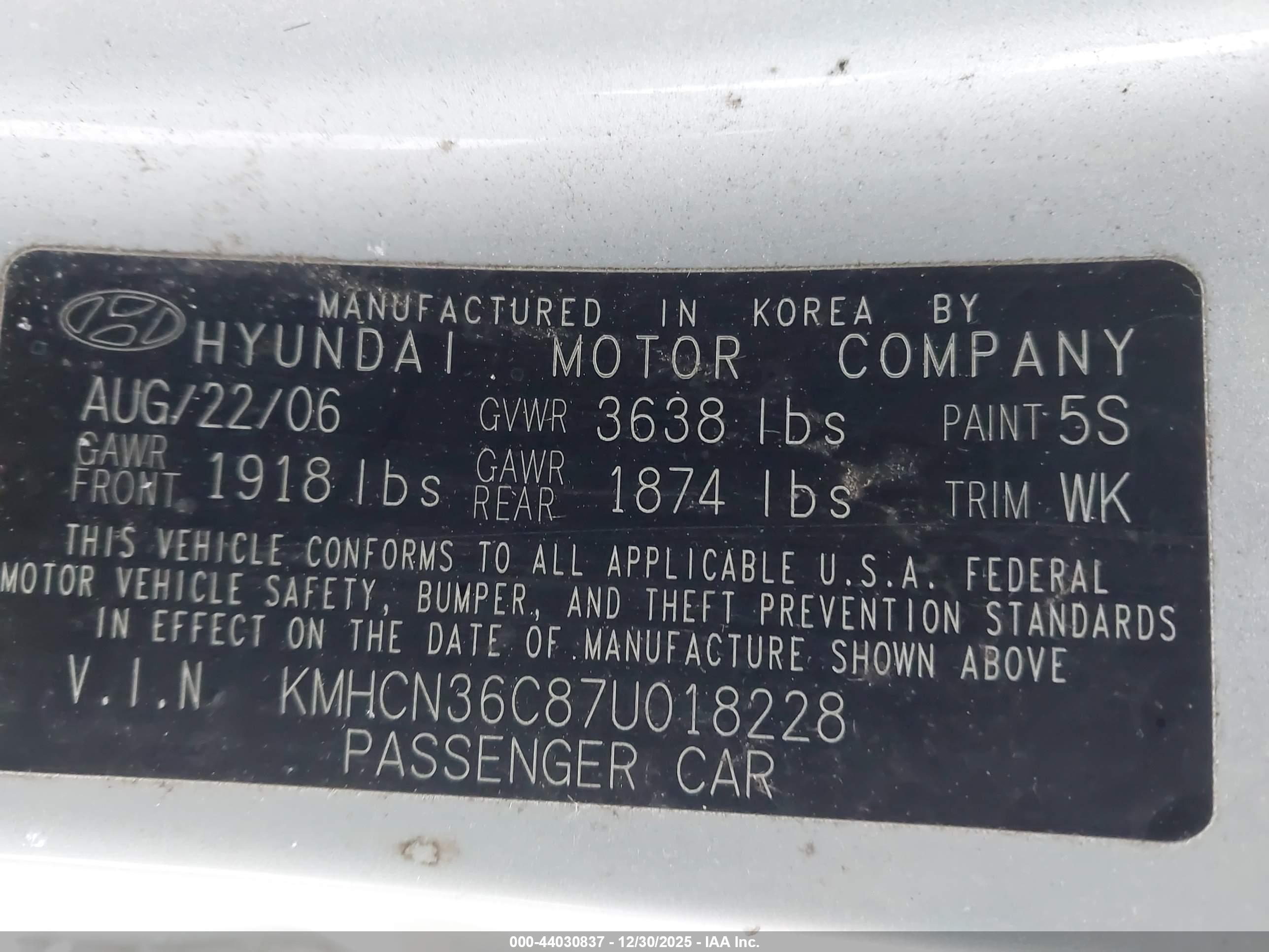 HYUNDAI ACCENT image 9