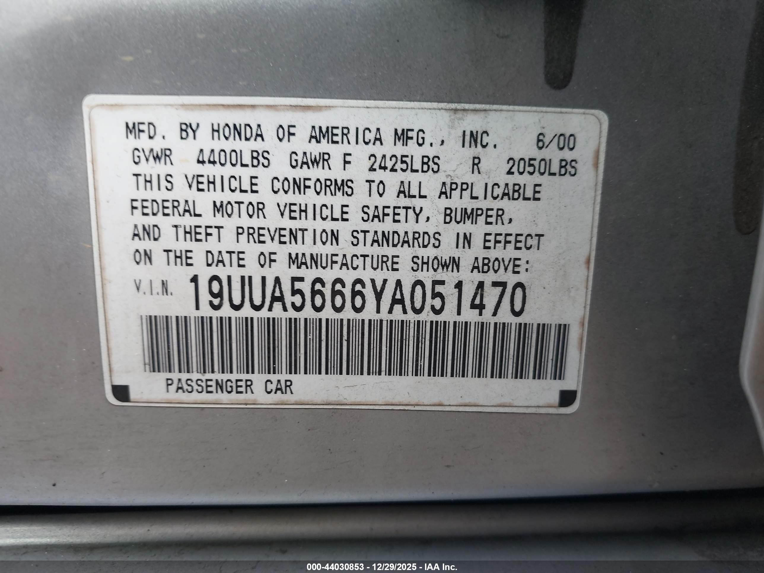 ACURA TL image 9