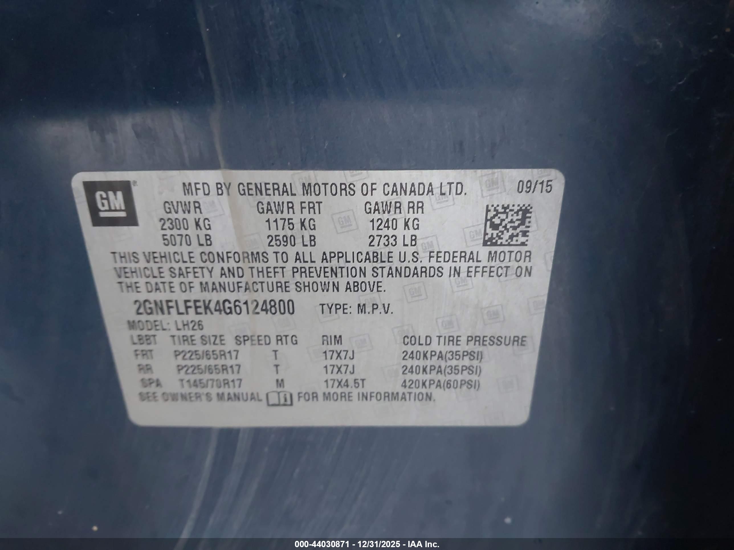 CHEVROLET EQUINOX image 9