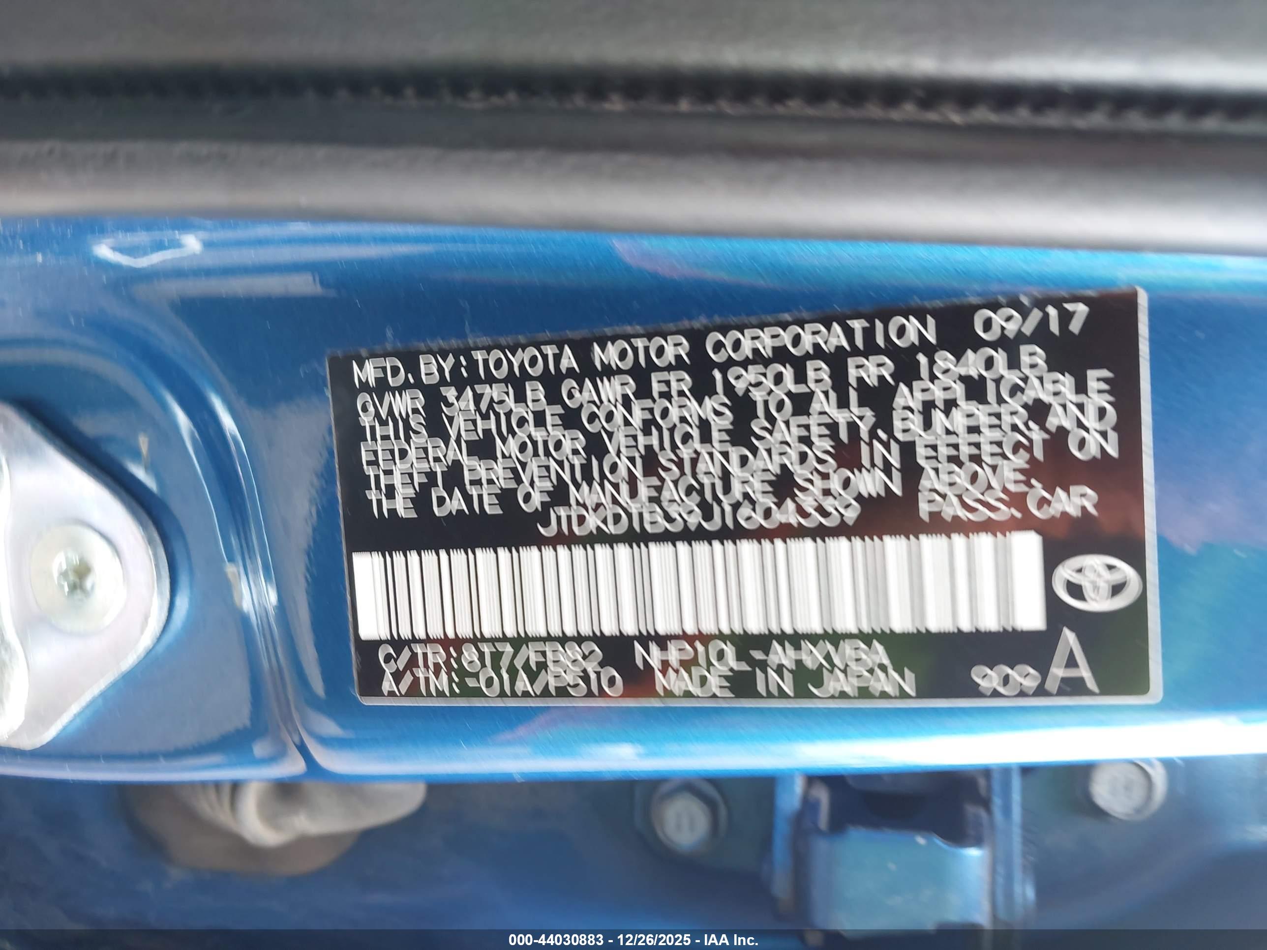 TOYOTA PRIUS image 9