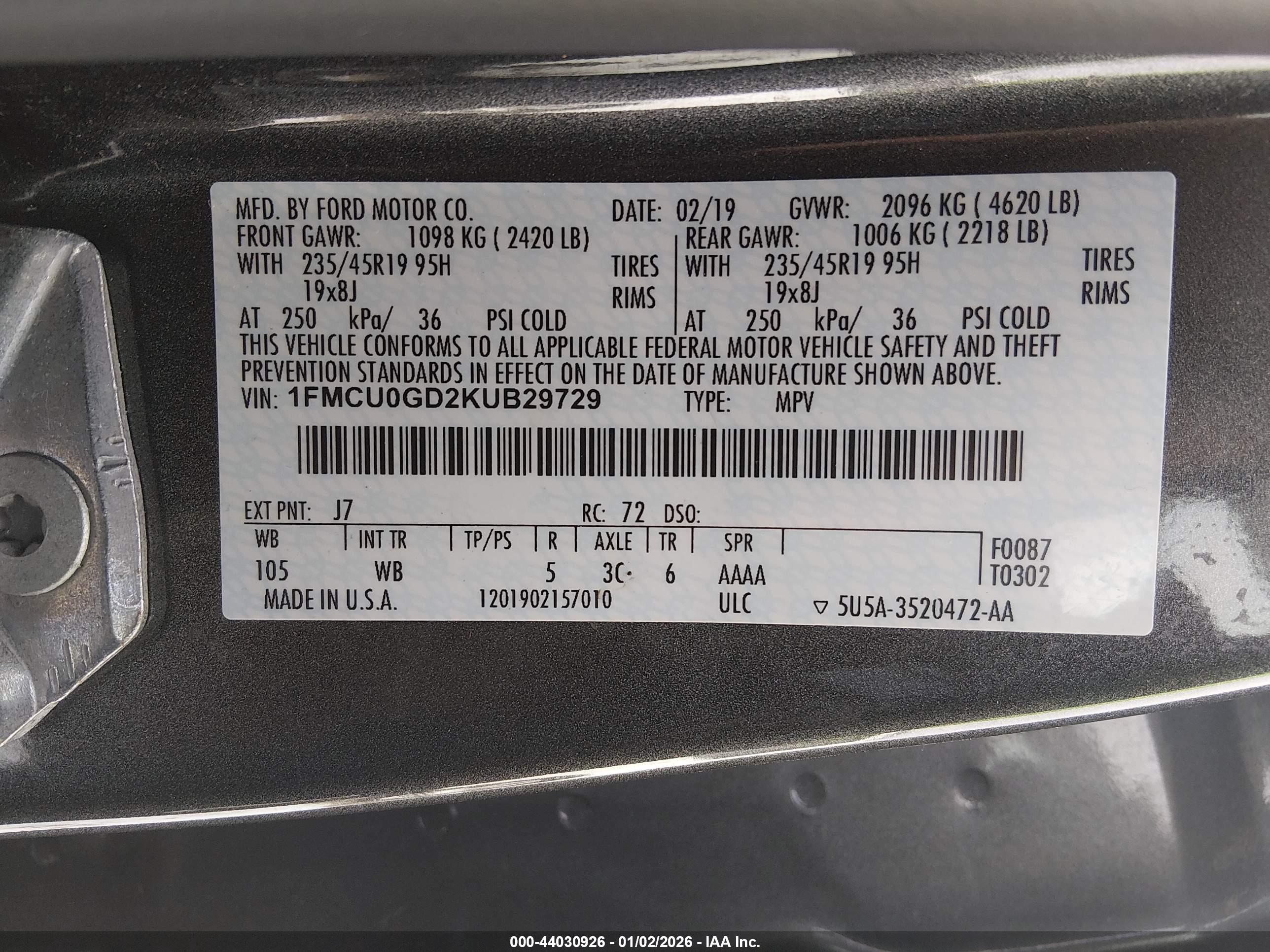 FORD ESCAPE image 9