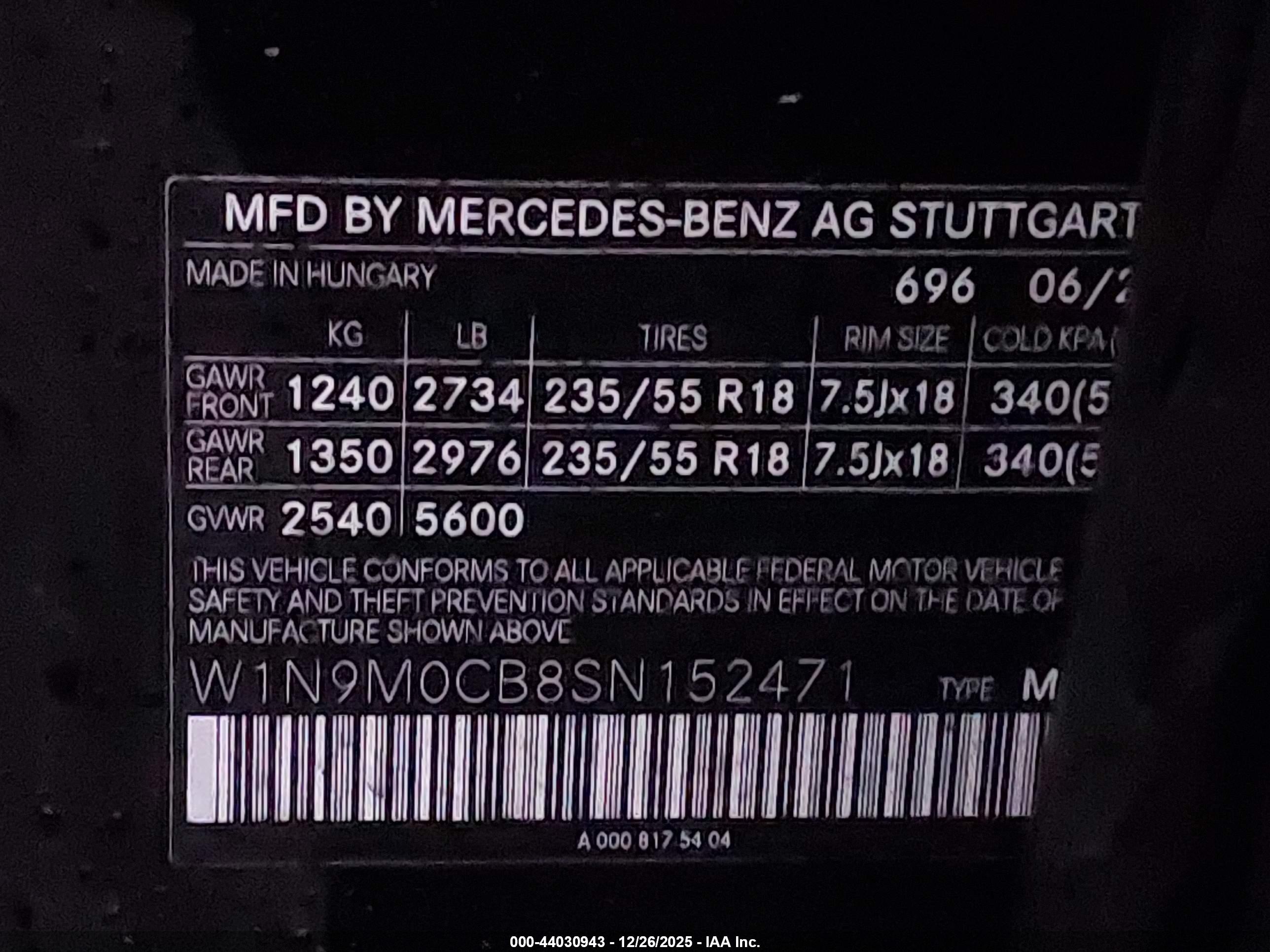 MERCEDES-BENZ EQB image 9