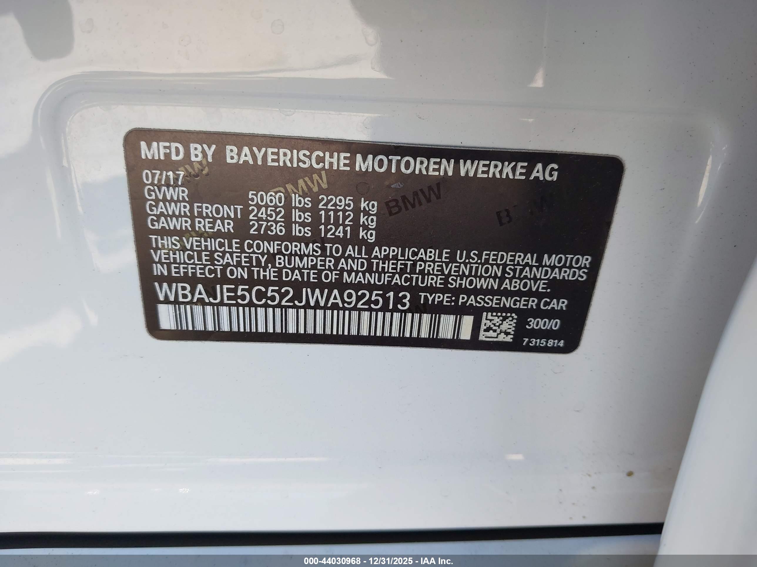 BMW 540I image 9
