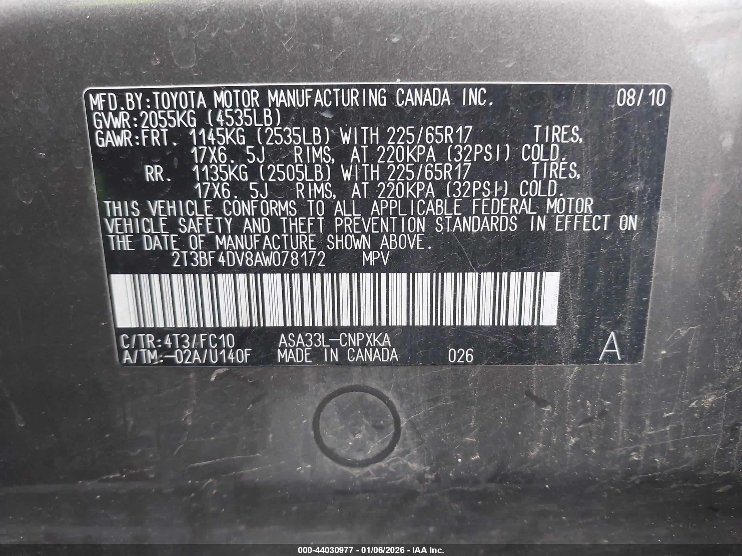 TOYOTA RAV4 image 9
