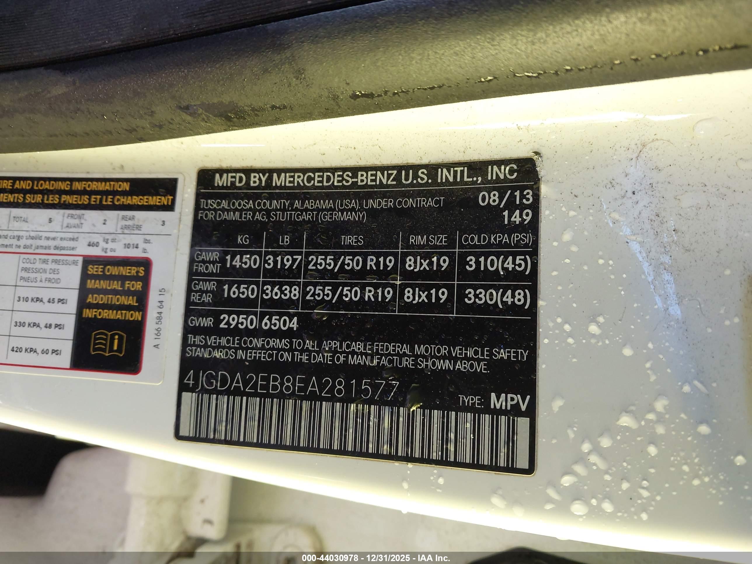 MERCEDES-BENZ ML image 9