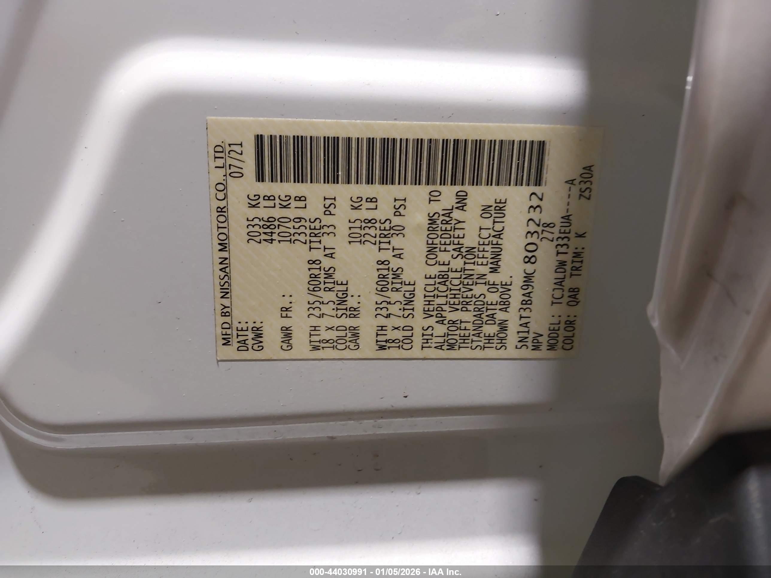 NISSAN ROGUE image 9