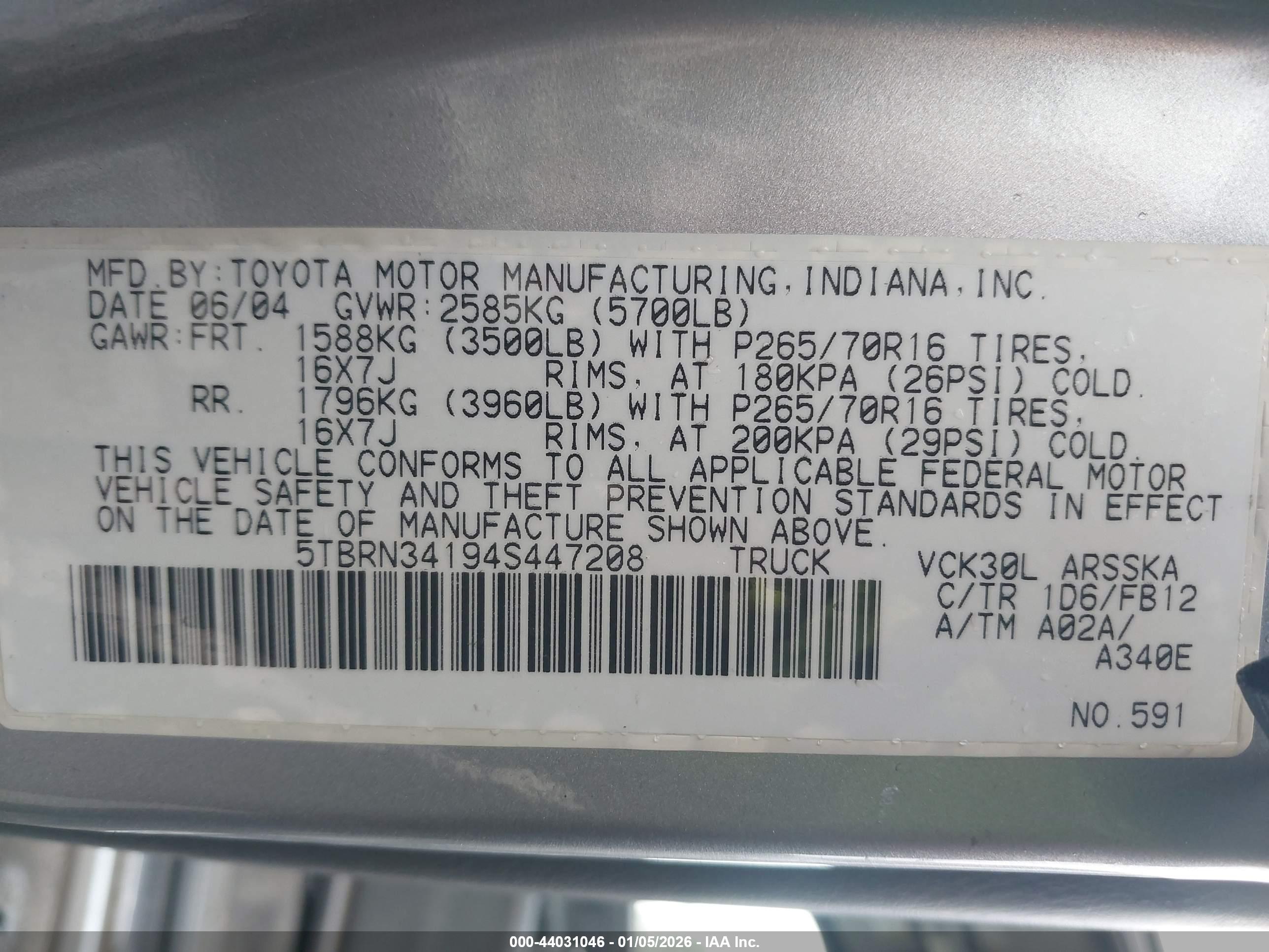 TOYOTA TUNDRA image 9
