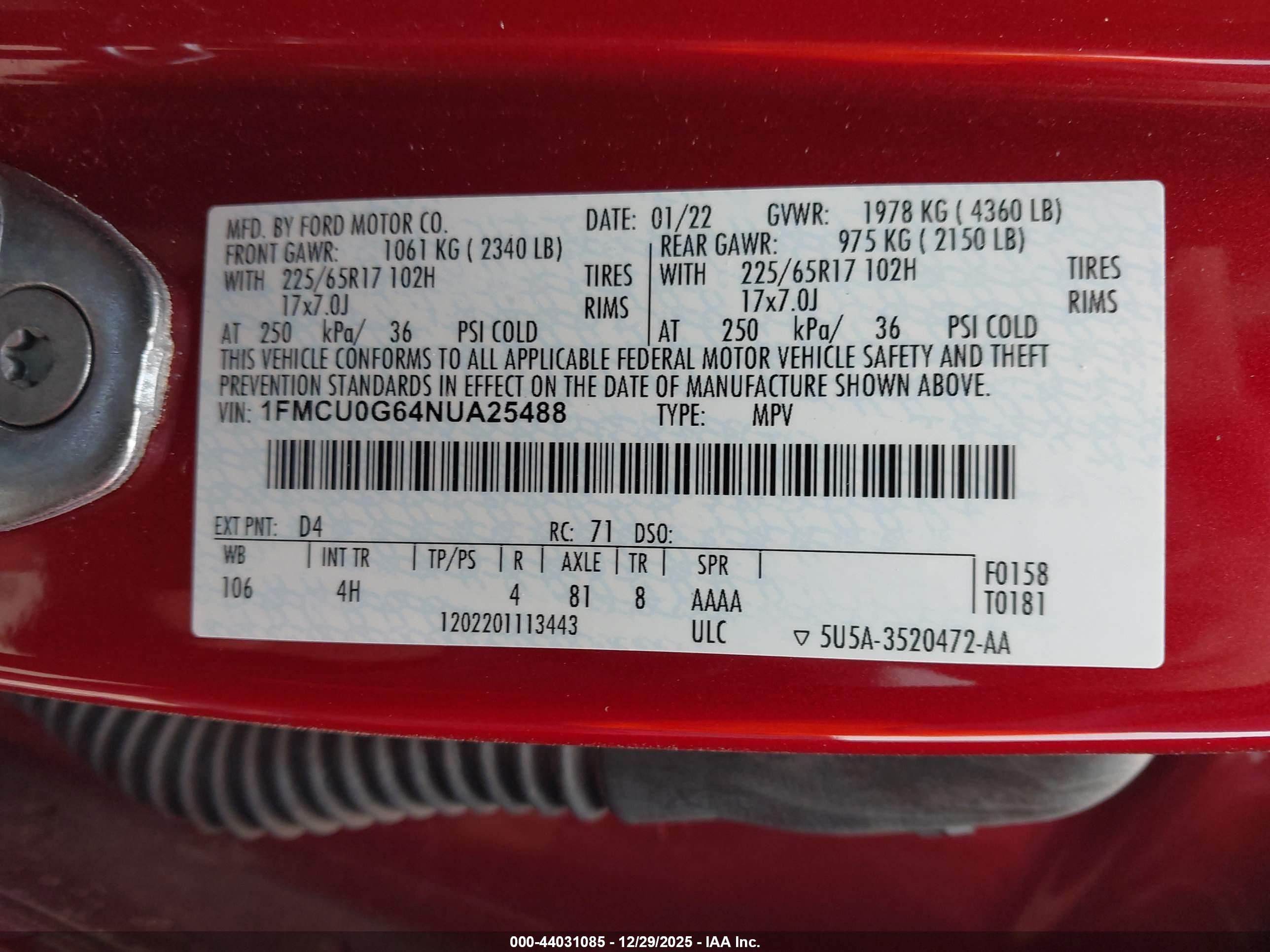 FORD ESCAPE image 9